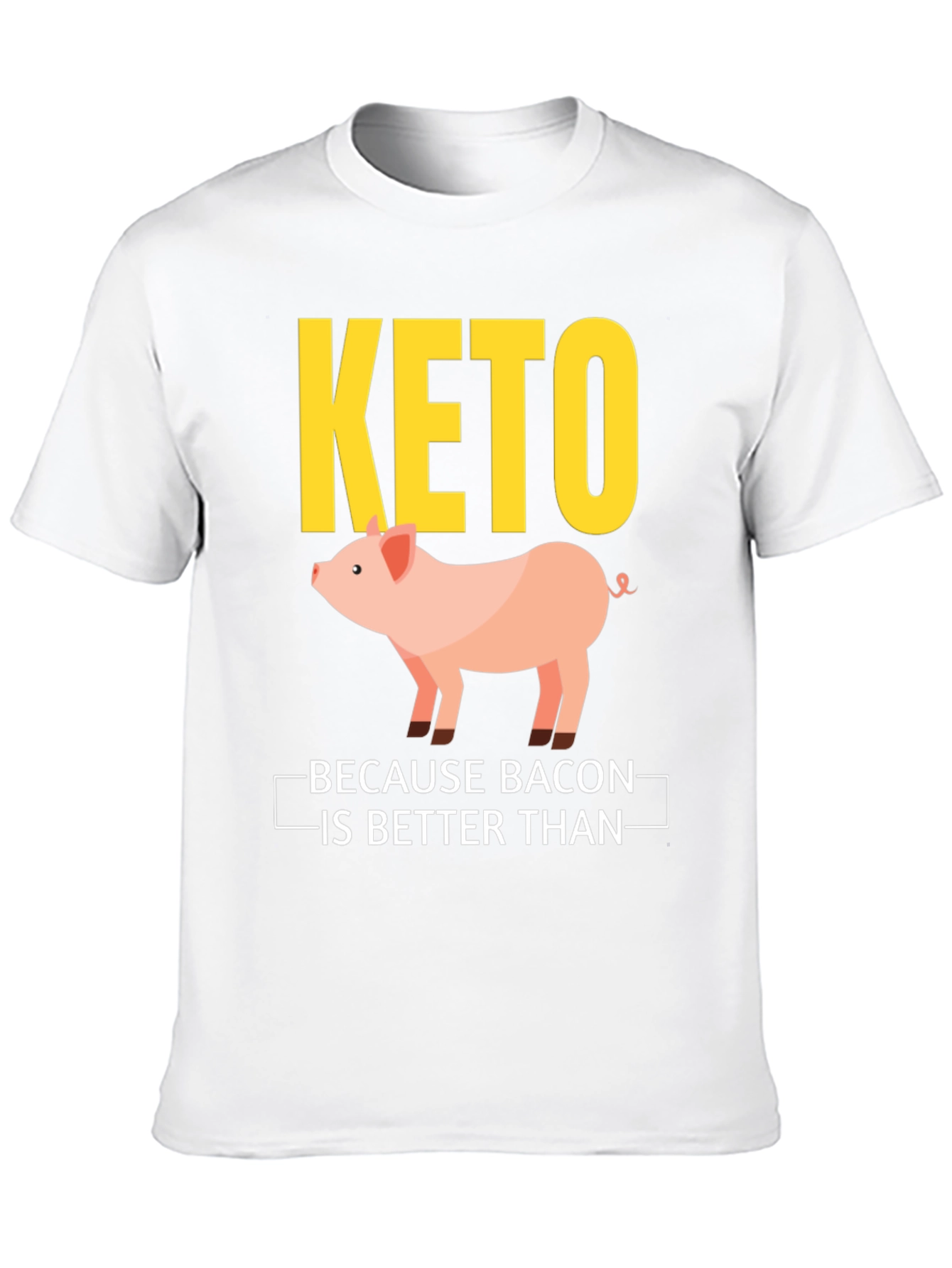 Keto Bacon T-Shirt - Funny Diet Tee