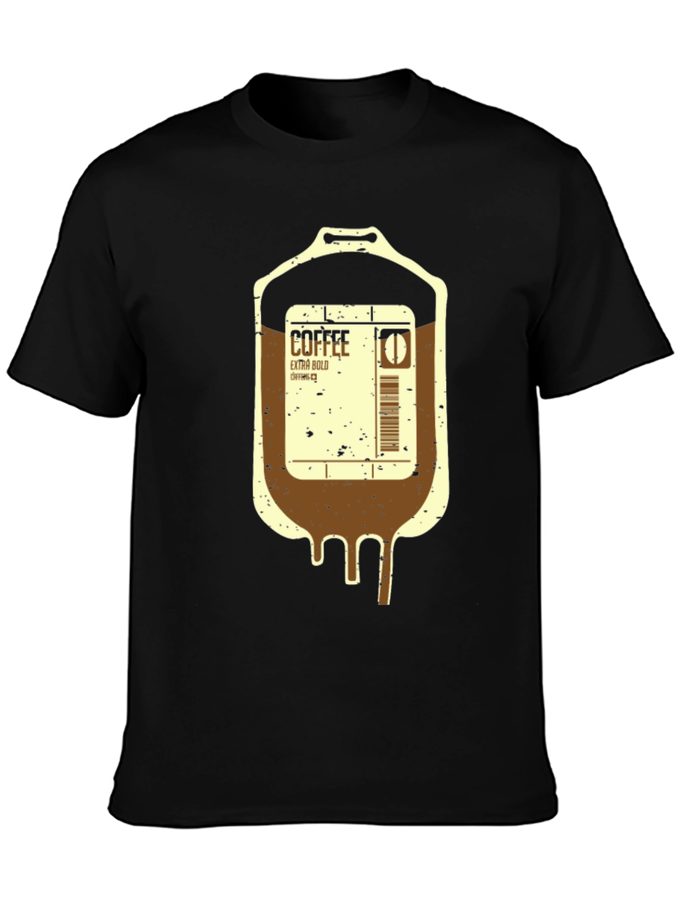 Coffee IV Drip T-Shirt - Extra Bold Boost