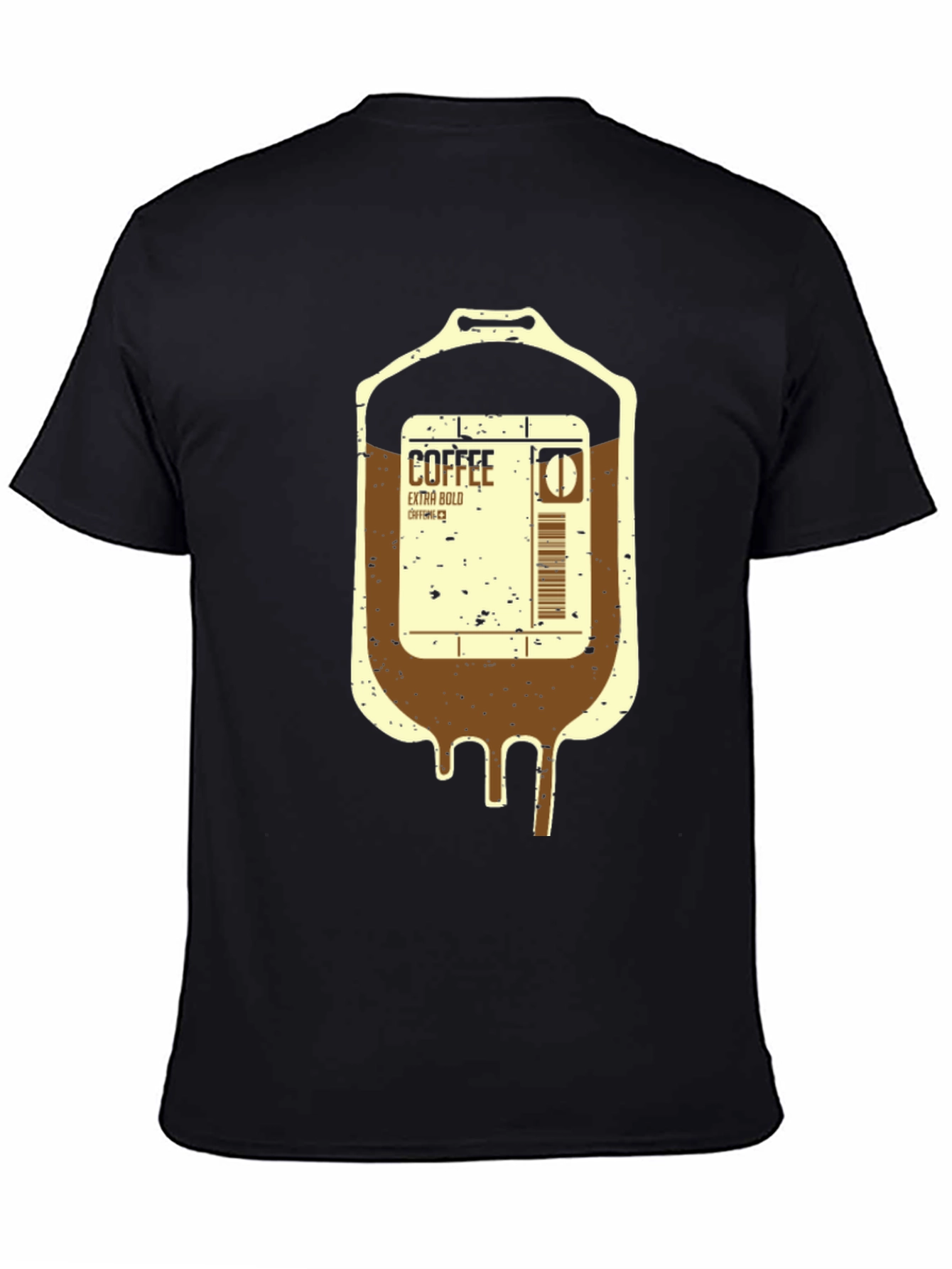Coffee IV Drip T-Shirt - Extra Bold Boost