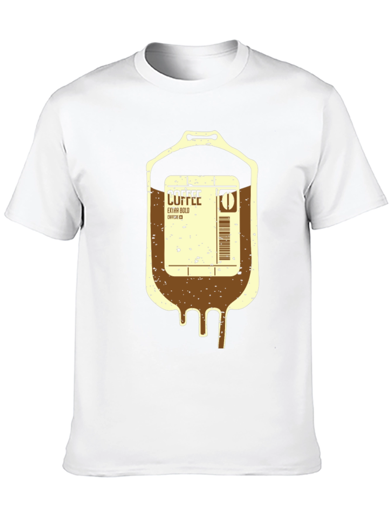 Coffee IV Drip T-Shirt - Extra Bold Boost
