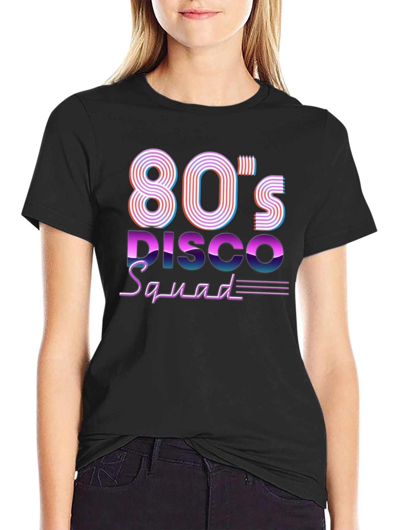 80s Disco Squad Retro Graphic T-Shirt