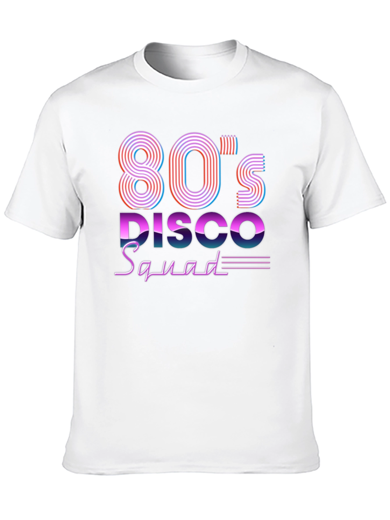 80s Disco Squad Retro Graphic T-Shirt
