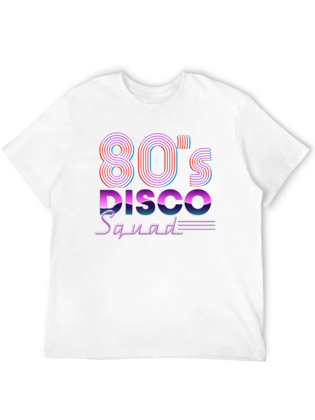 80s Disco Squad Retro Graphic T-Shirt