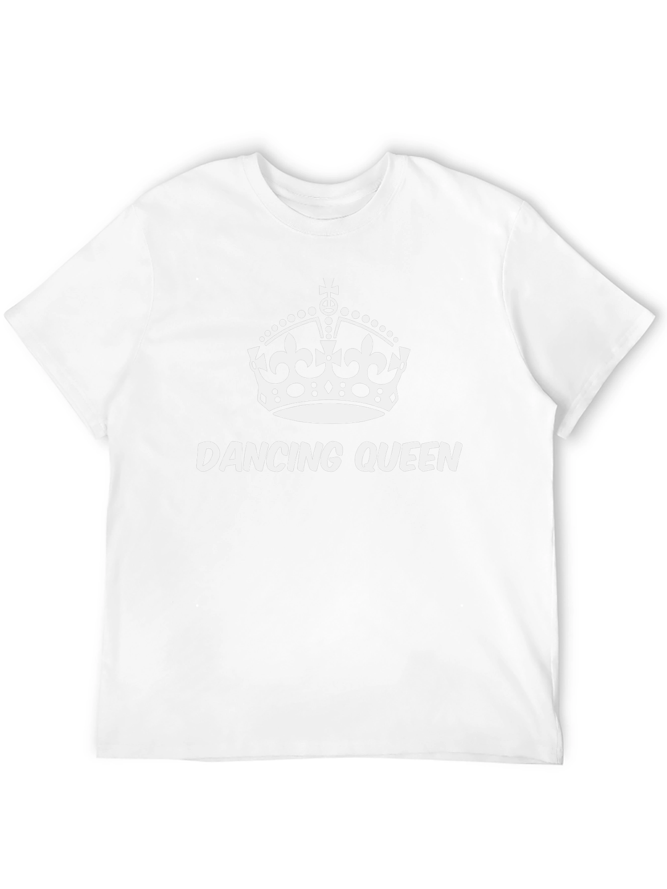 Dancing Queen Crown Graphic Tee - Stylish & Comfy