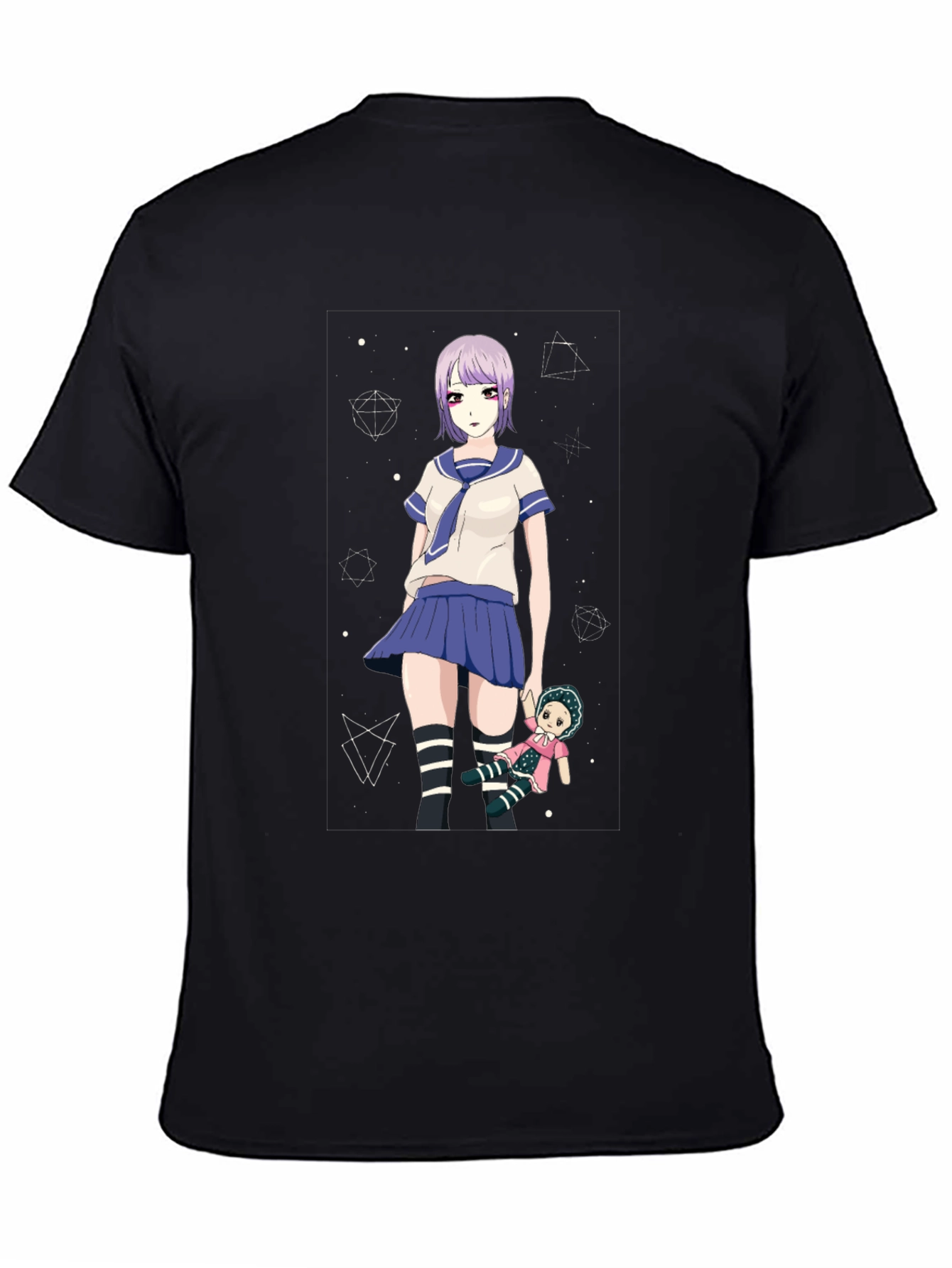 Anime Girl Graphic T-Shirt