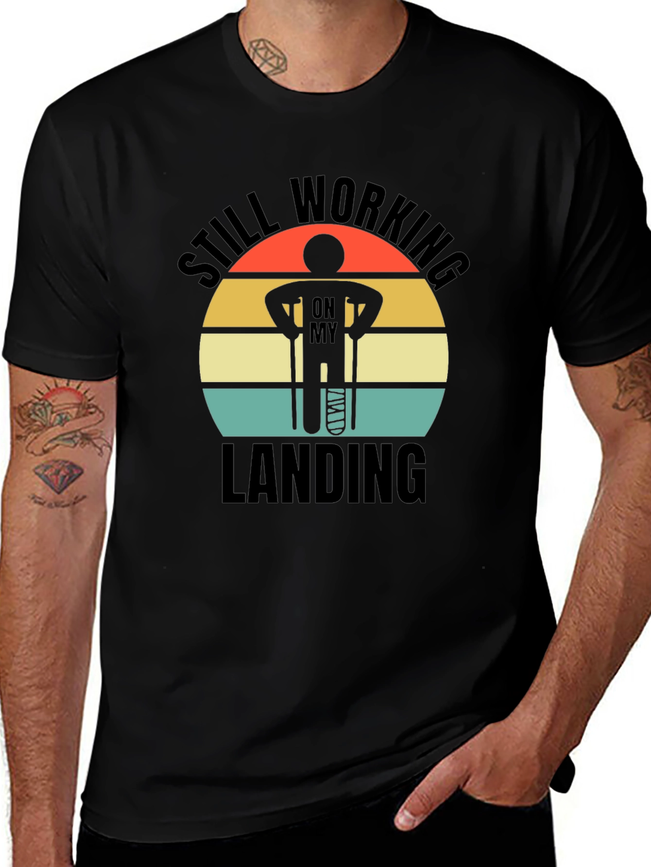 Still Working on My Landing T-Shirt