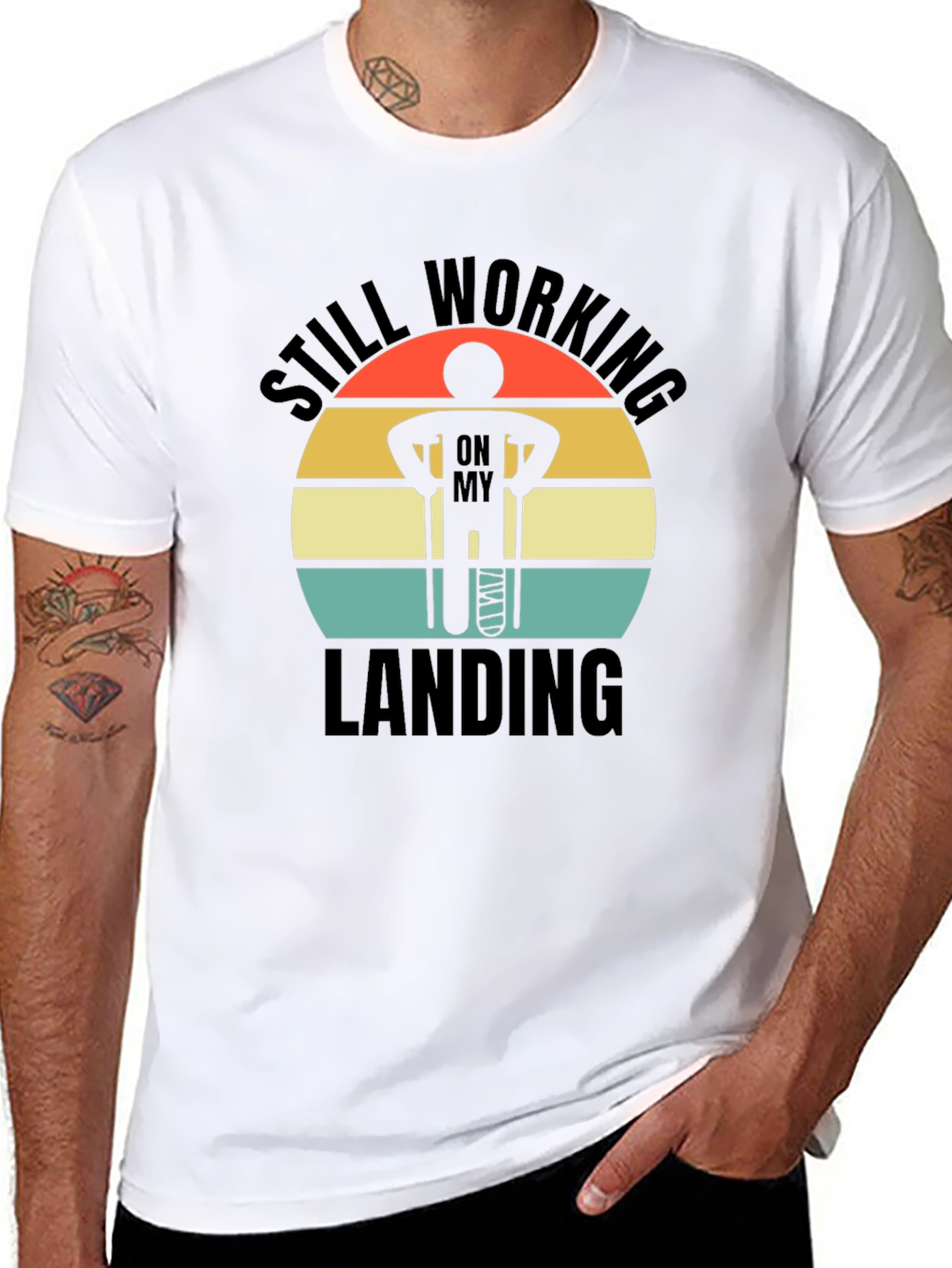 Still Working on My Landing T-Shirt