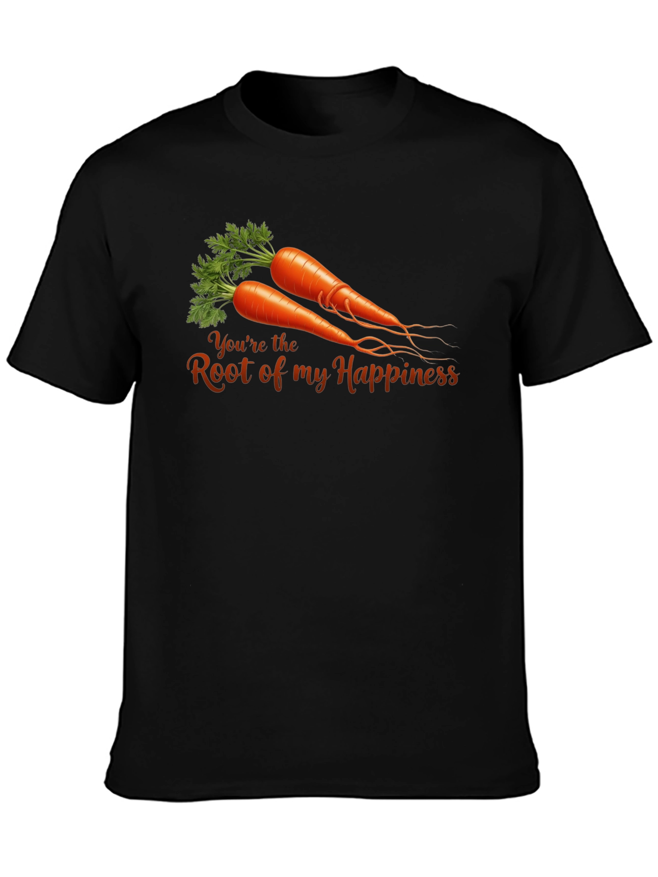 Root of My Happiness Carrot T-Shirt