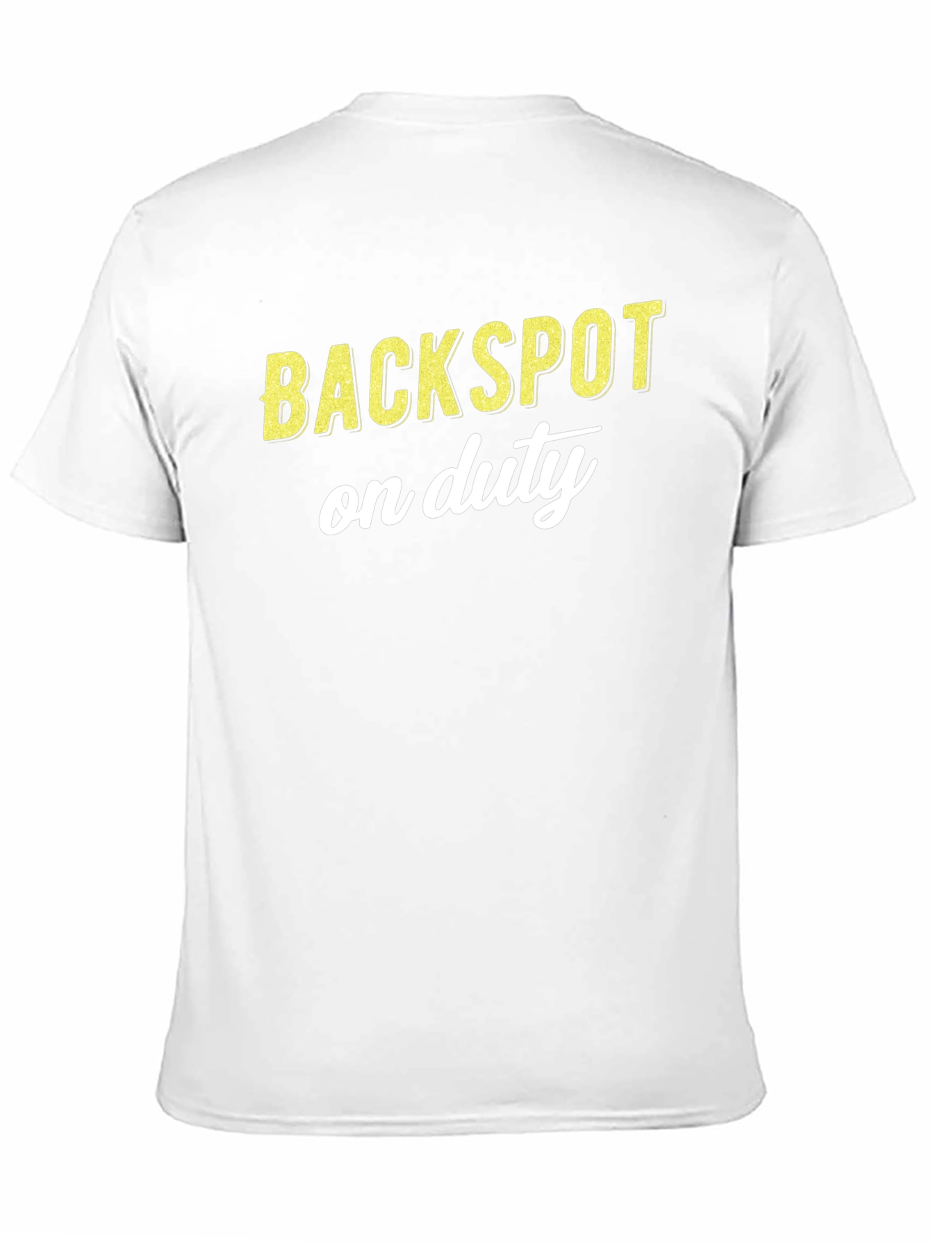Backspot On Duty Black Graphic T-Shirt