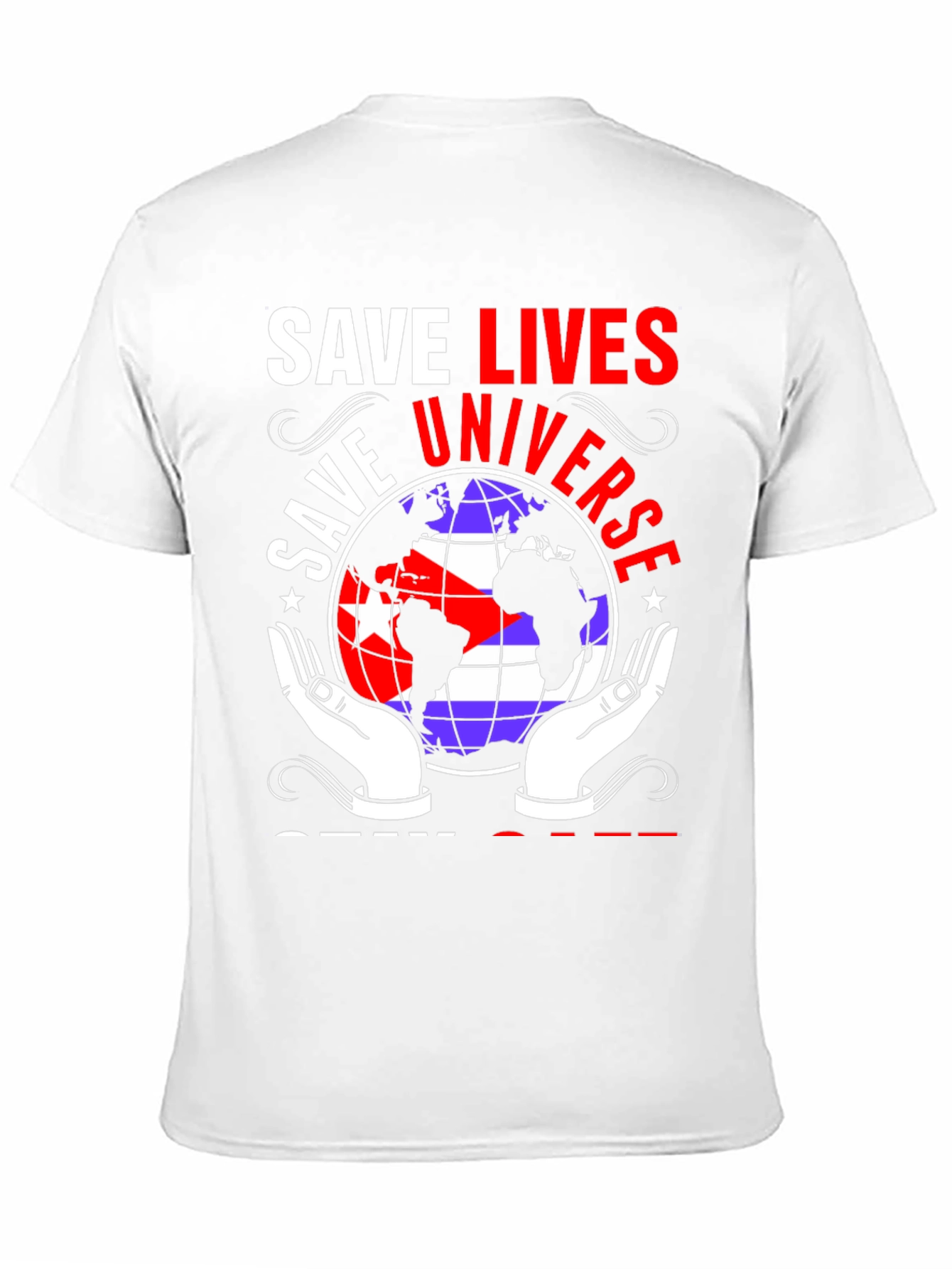 Save Lives Universe Graphic Tee