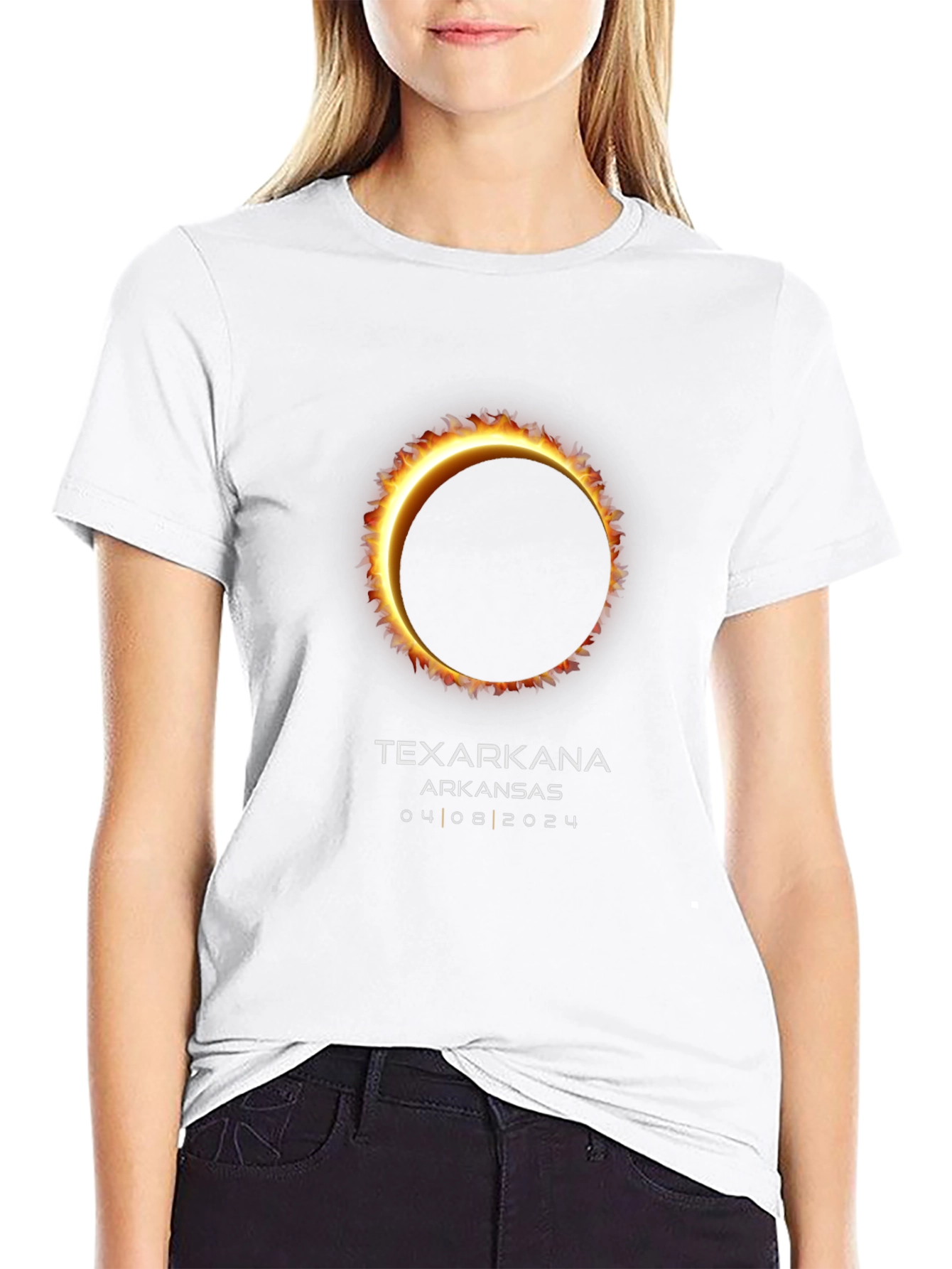 Texarkana Arkansas Eclipse 2024 T-Shirt