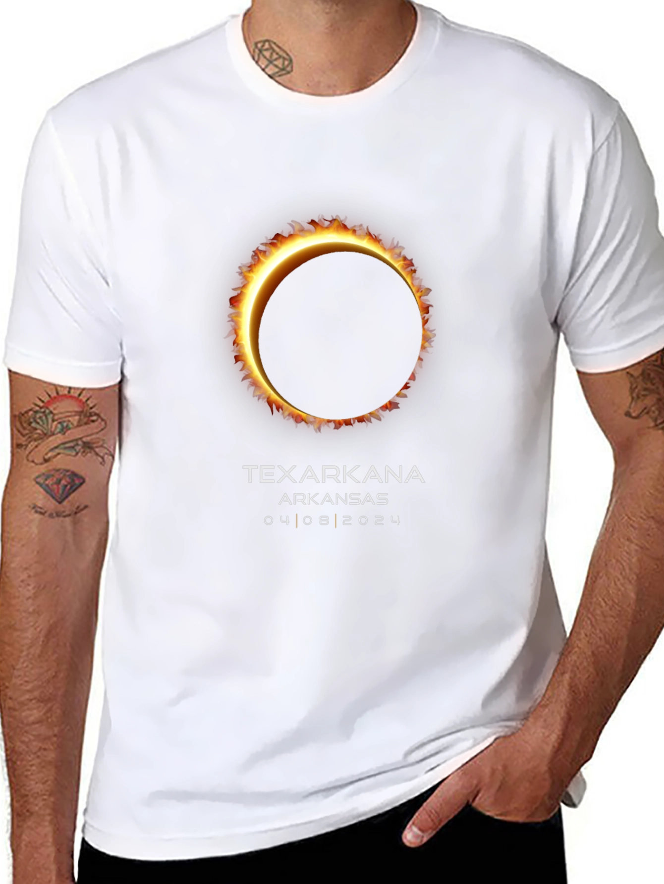 Texarkana Arkansas Eclipse 2024 T-Shirt