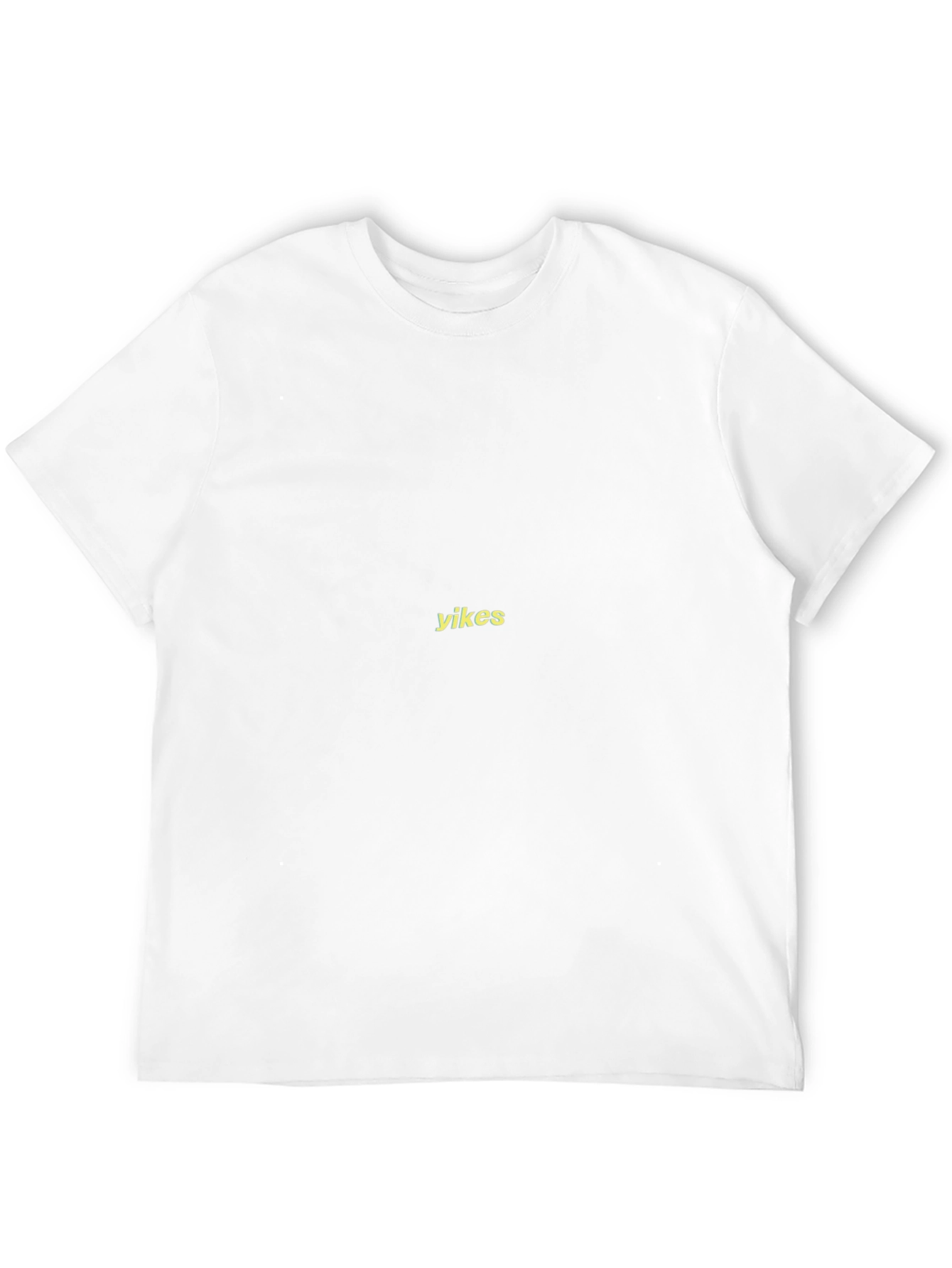 Yikes Black T-Shirt - Casual Cotton Tee