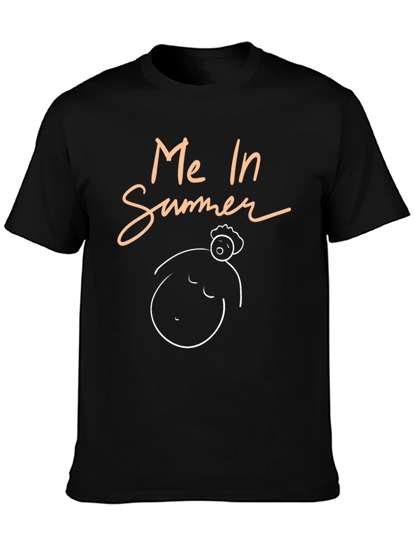 Me In Summer T-Shirt - Funny Graphic Tee
