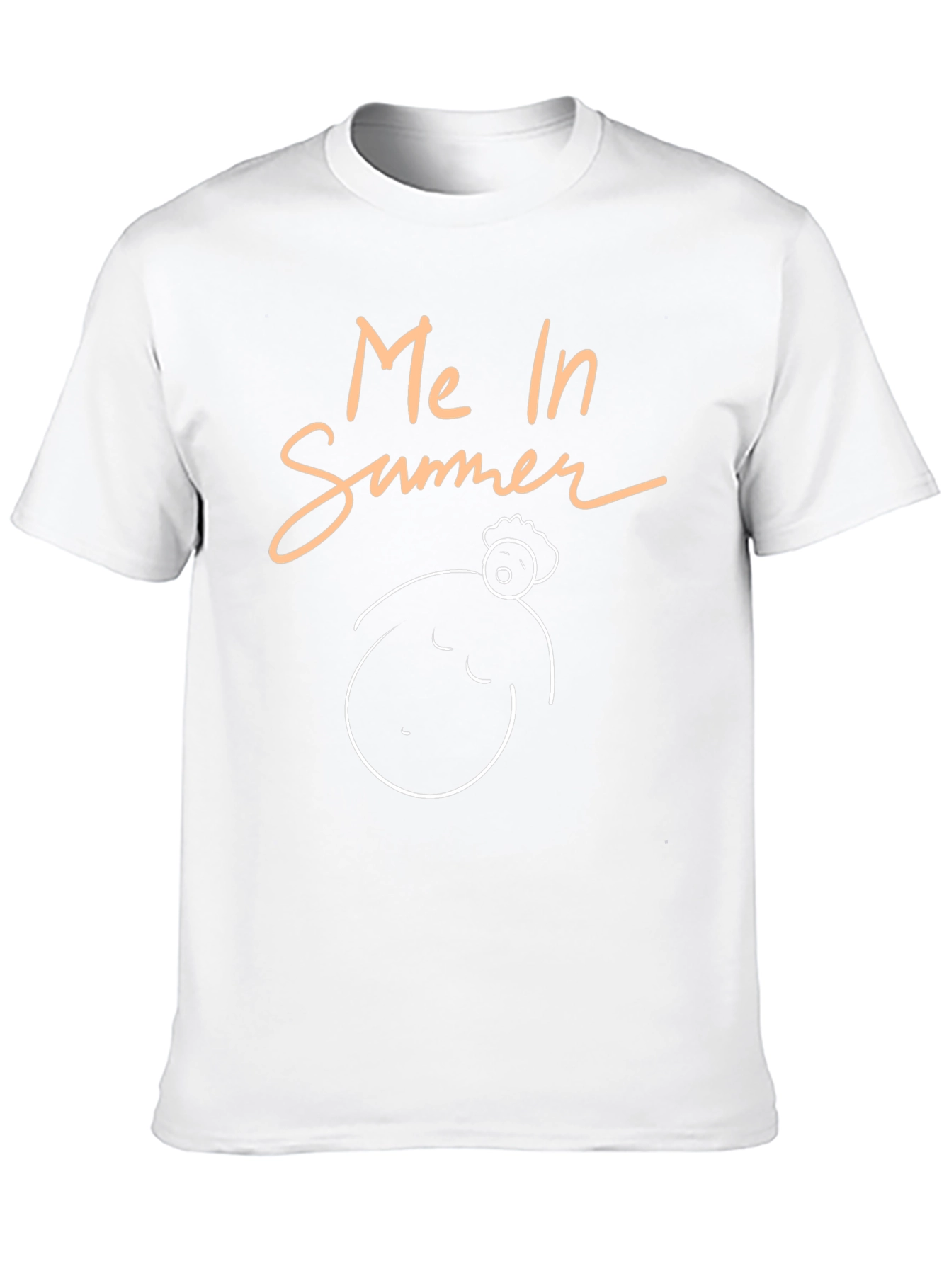 Me In Summer T-Shirt - Funny Graphic Tee