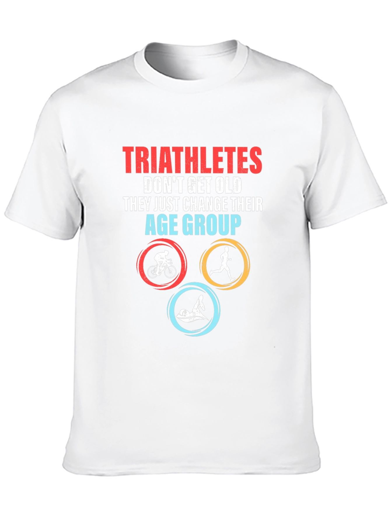 Triathlete Age Group Change Graphic Tee