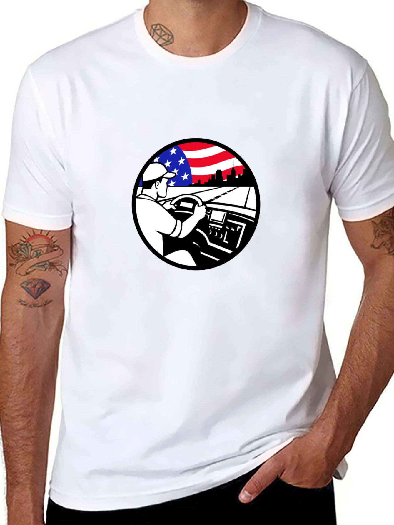 American Driver Graphic Tee