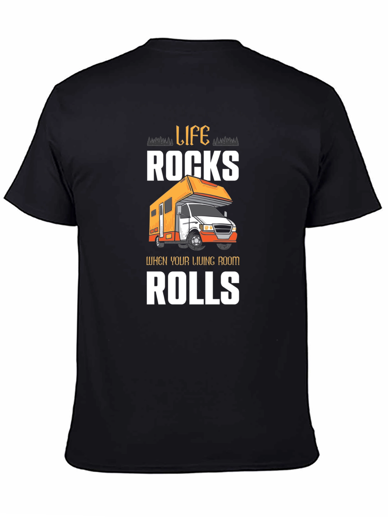 Life Rocks RV T-Shirt Camping Adventure Tee