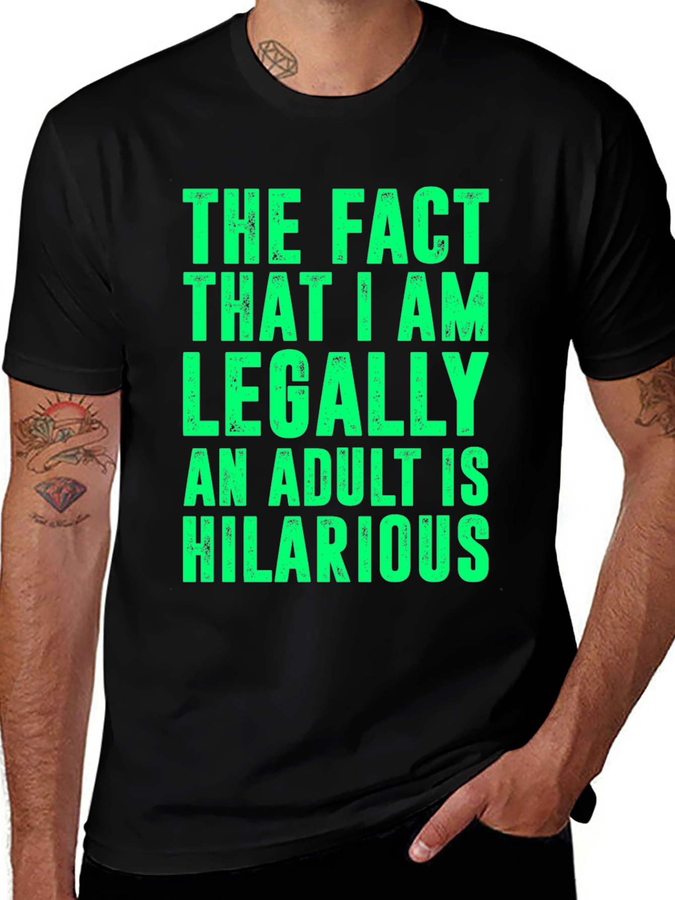 Hilarious Adult T-Shirt | Funny Statement Tee