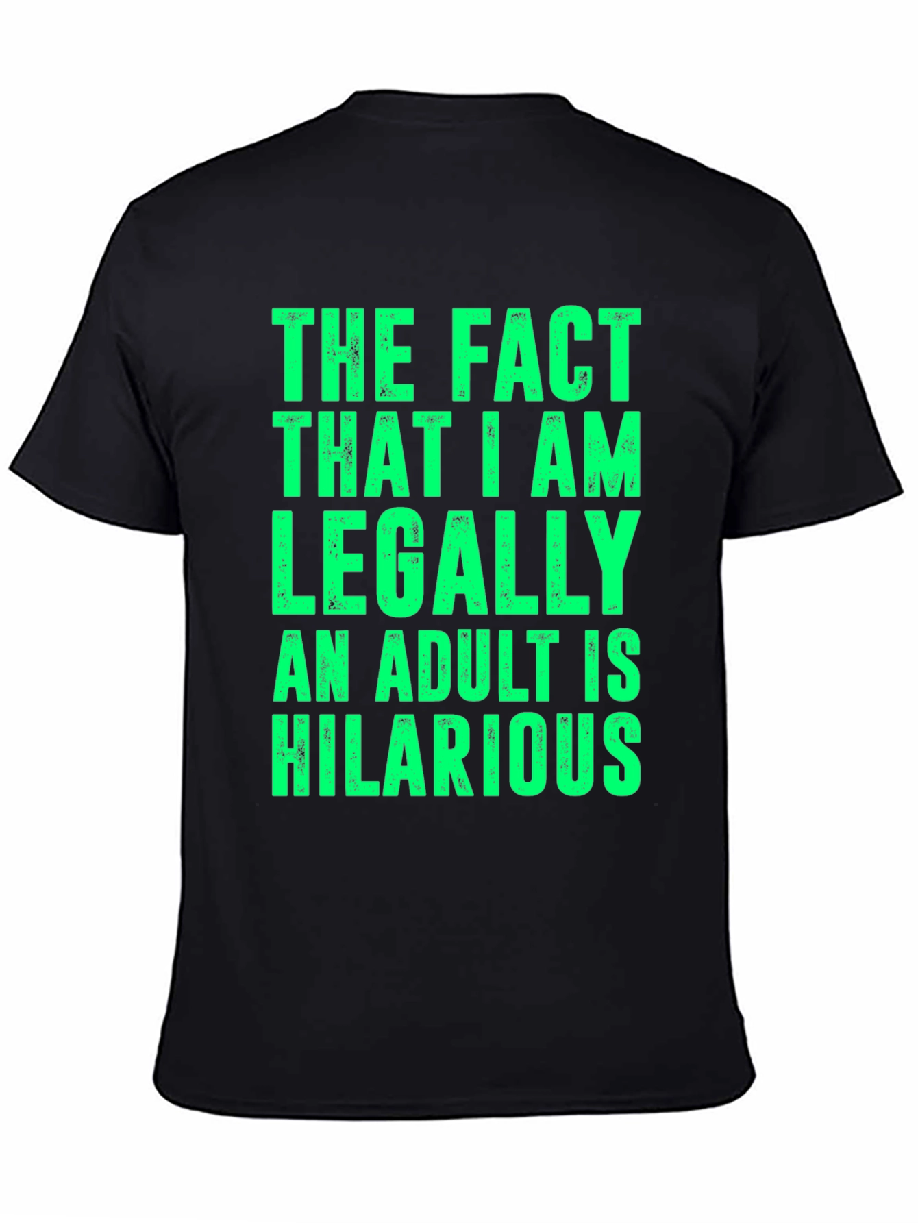 Hilarious Adult T-Shirt | Funny Statement Tee