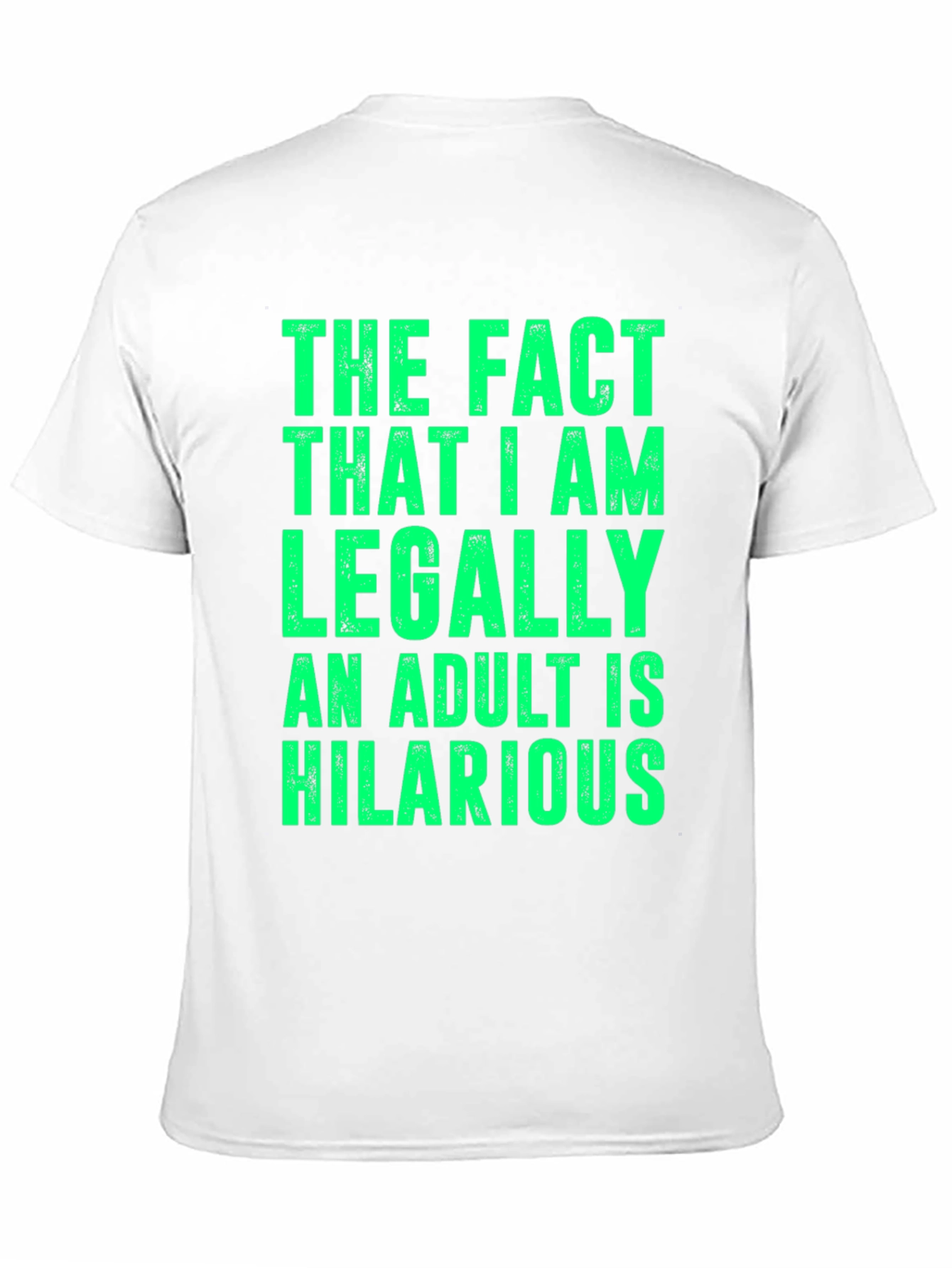 Hilarious Adult T-Shirt | Funny Statement Tee