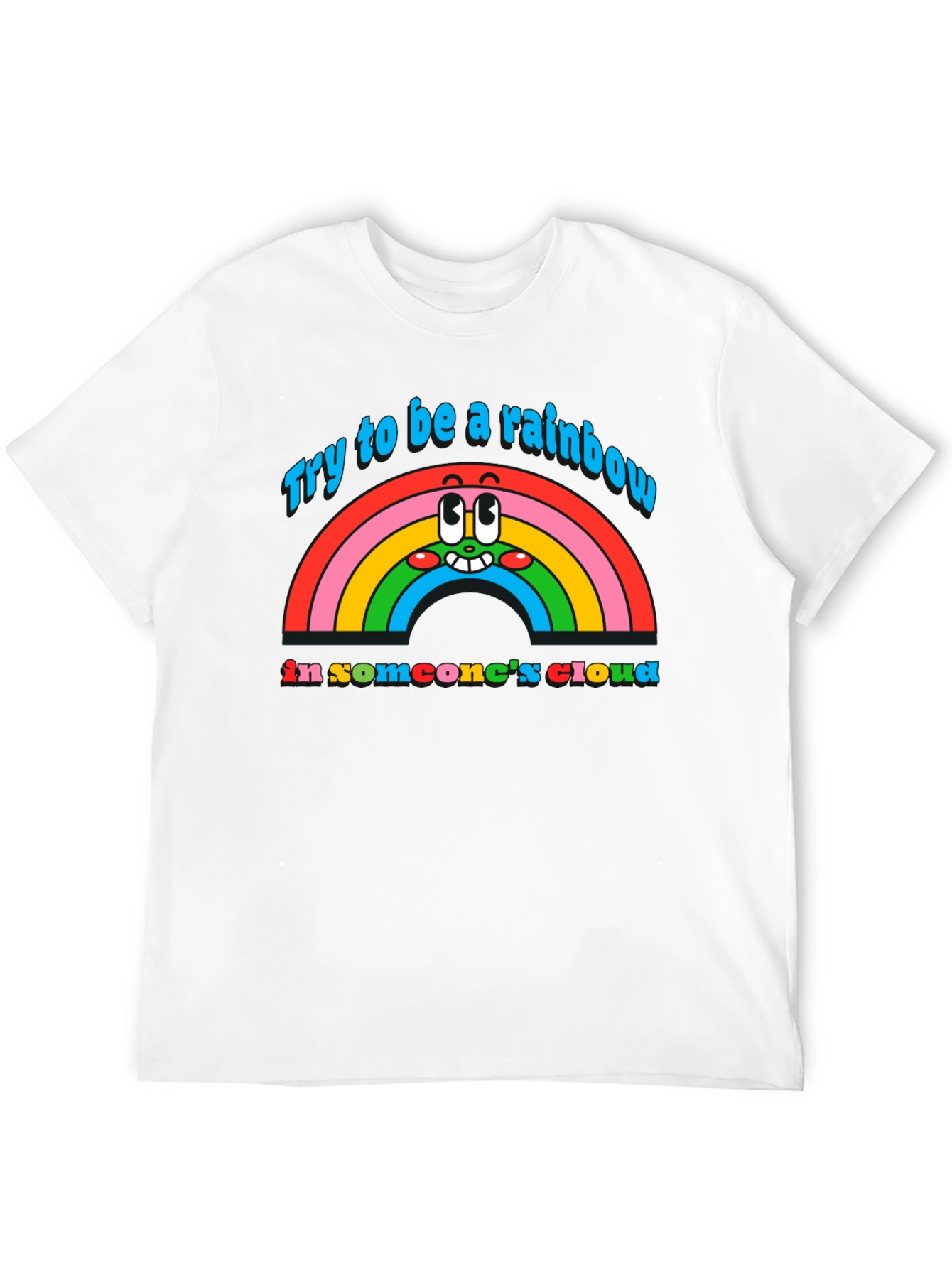 Rainbow Cloud Graphic Tee
