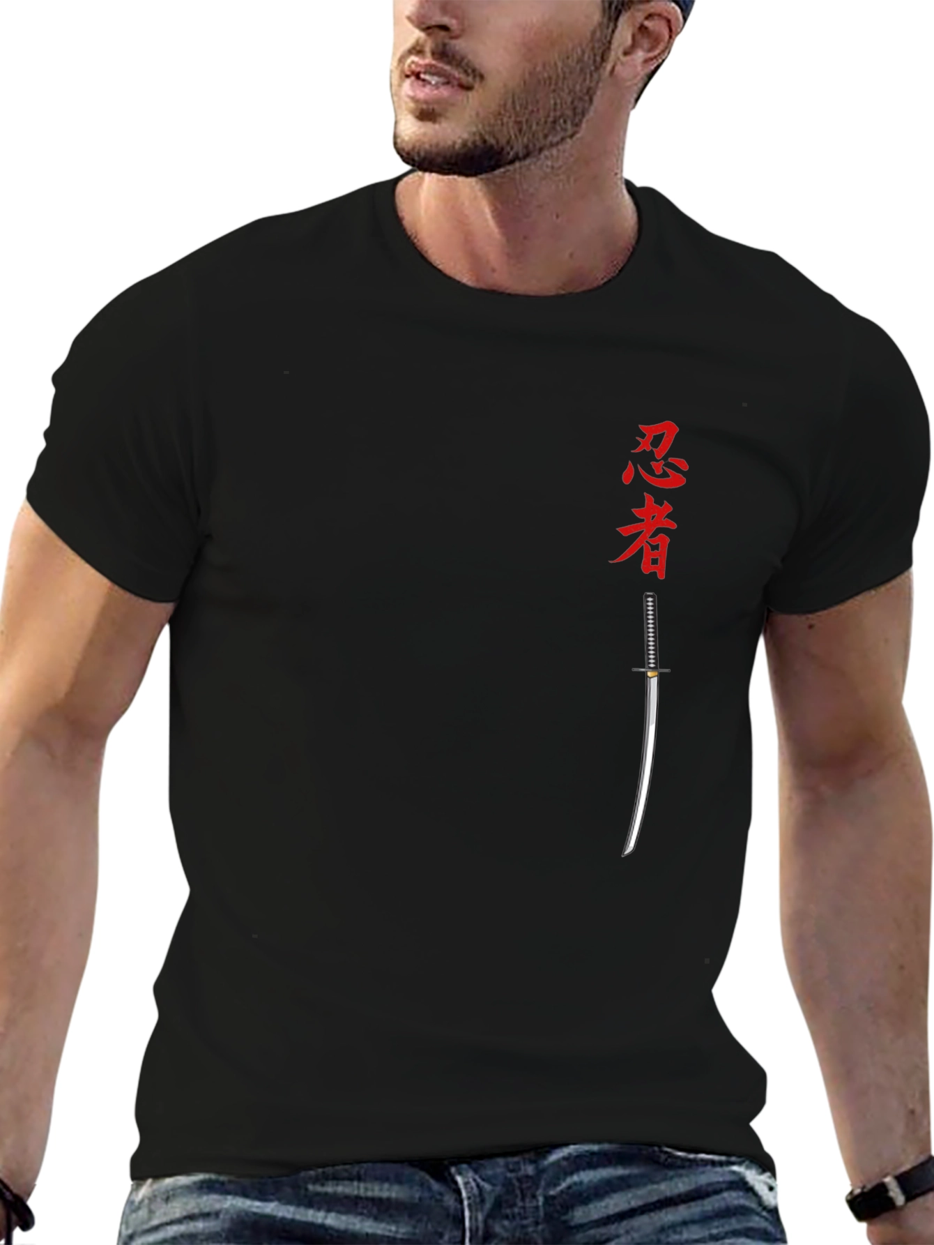 Ninja Sword Graphic Tee