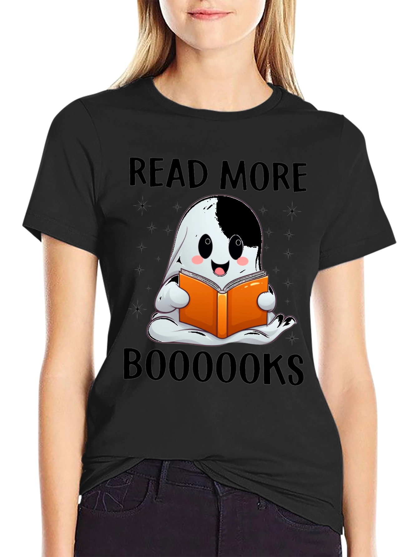 Read More Booooks Ghost T-Shirt