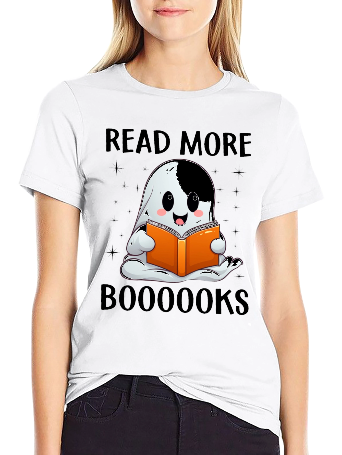 Read More Booooks Ghost T-Shirt