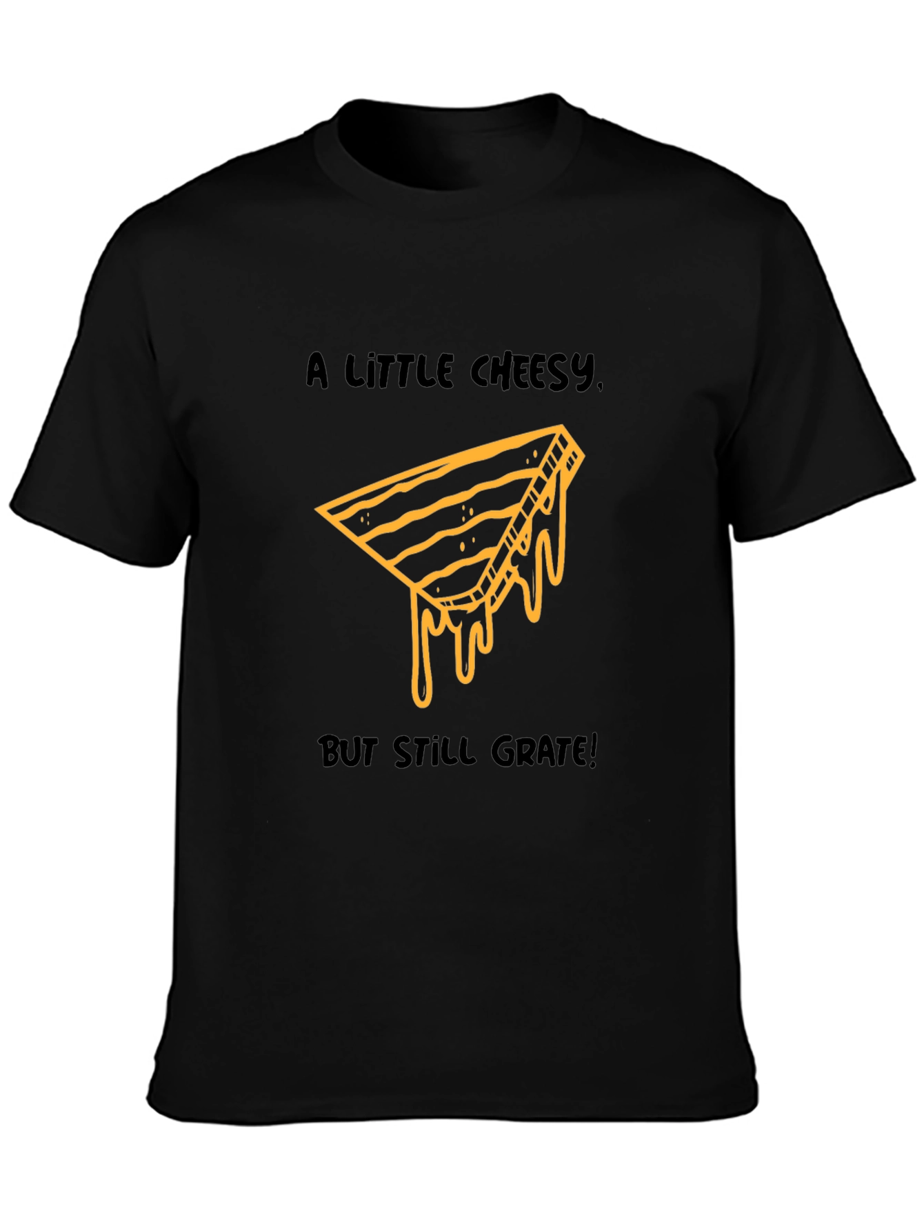 Cheesy Grate T-Shirt - Funny Food Pun Tee