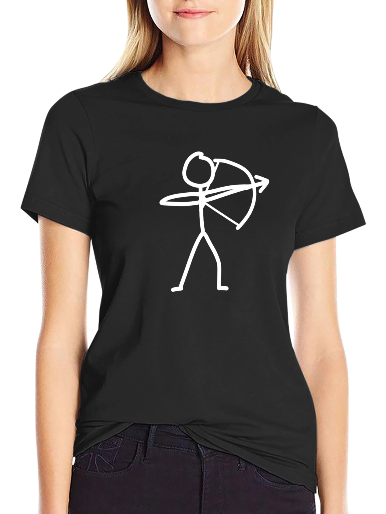 Archer Stick Figure Graphic Tee