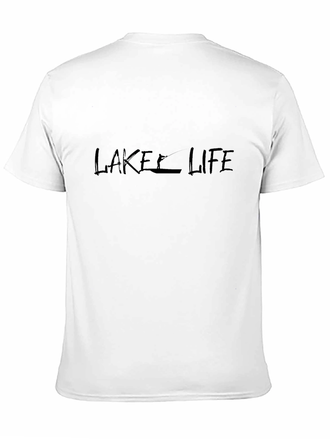 Lake Life Graphic Tee - Relaxed Fit Cotton T-Shirt