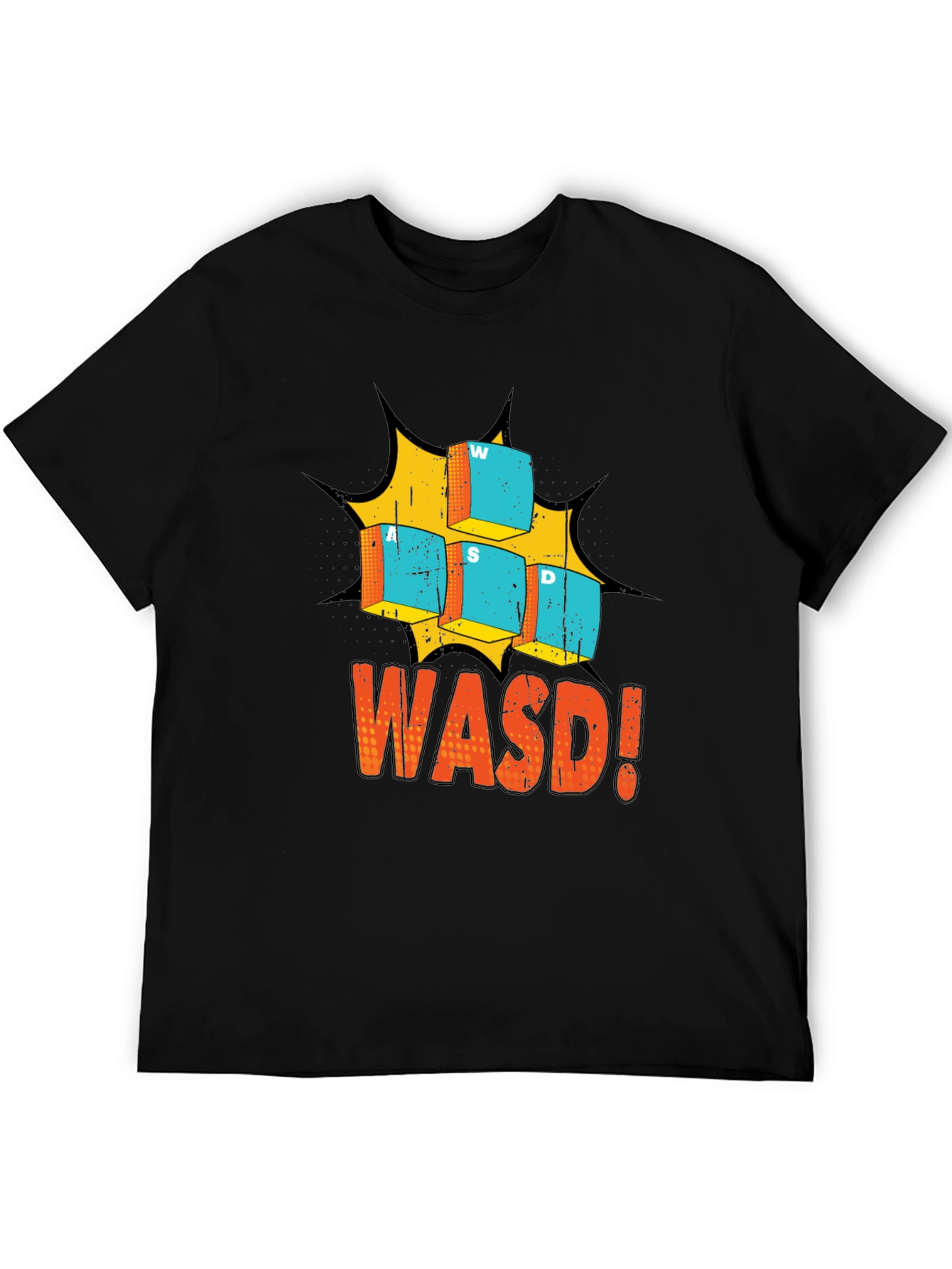 WASD Gaming T-Shirt - Black