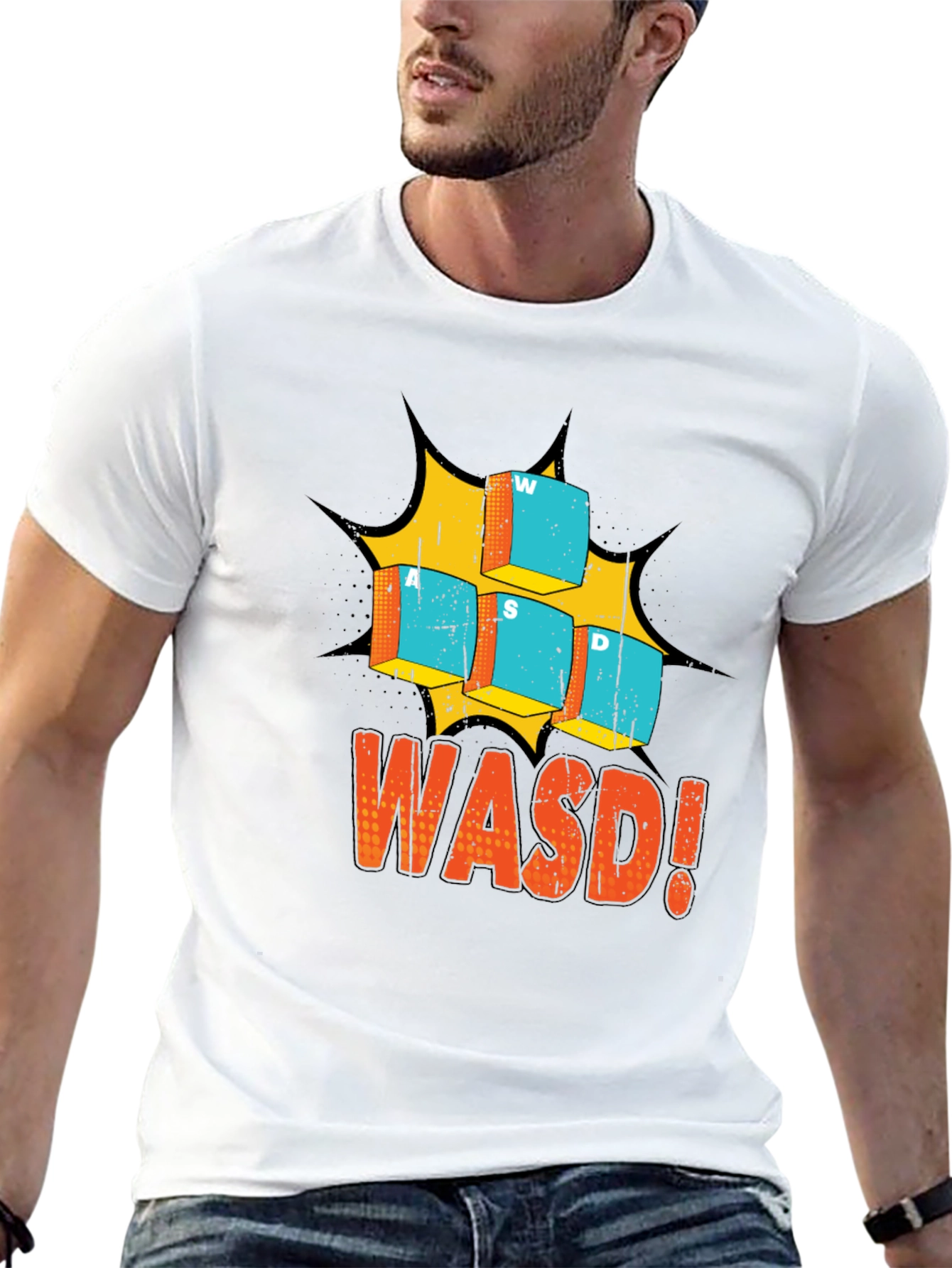 WASD Gaming T-Shirt - Black