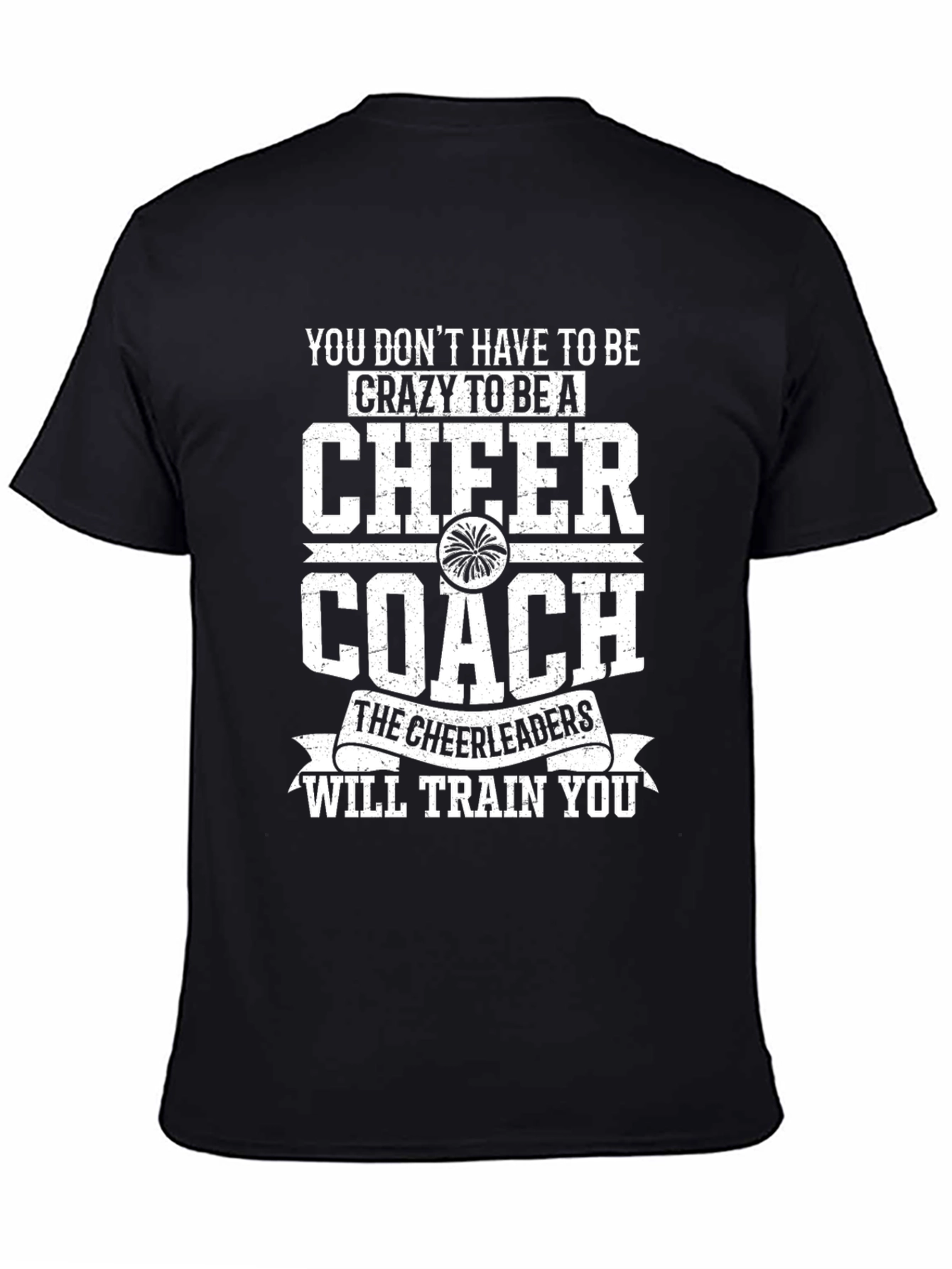 Cheer Coach Novelty Graphic Tee