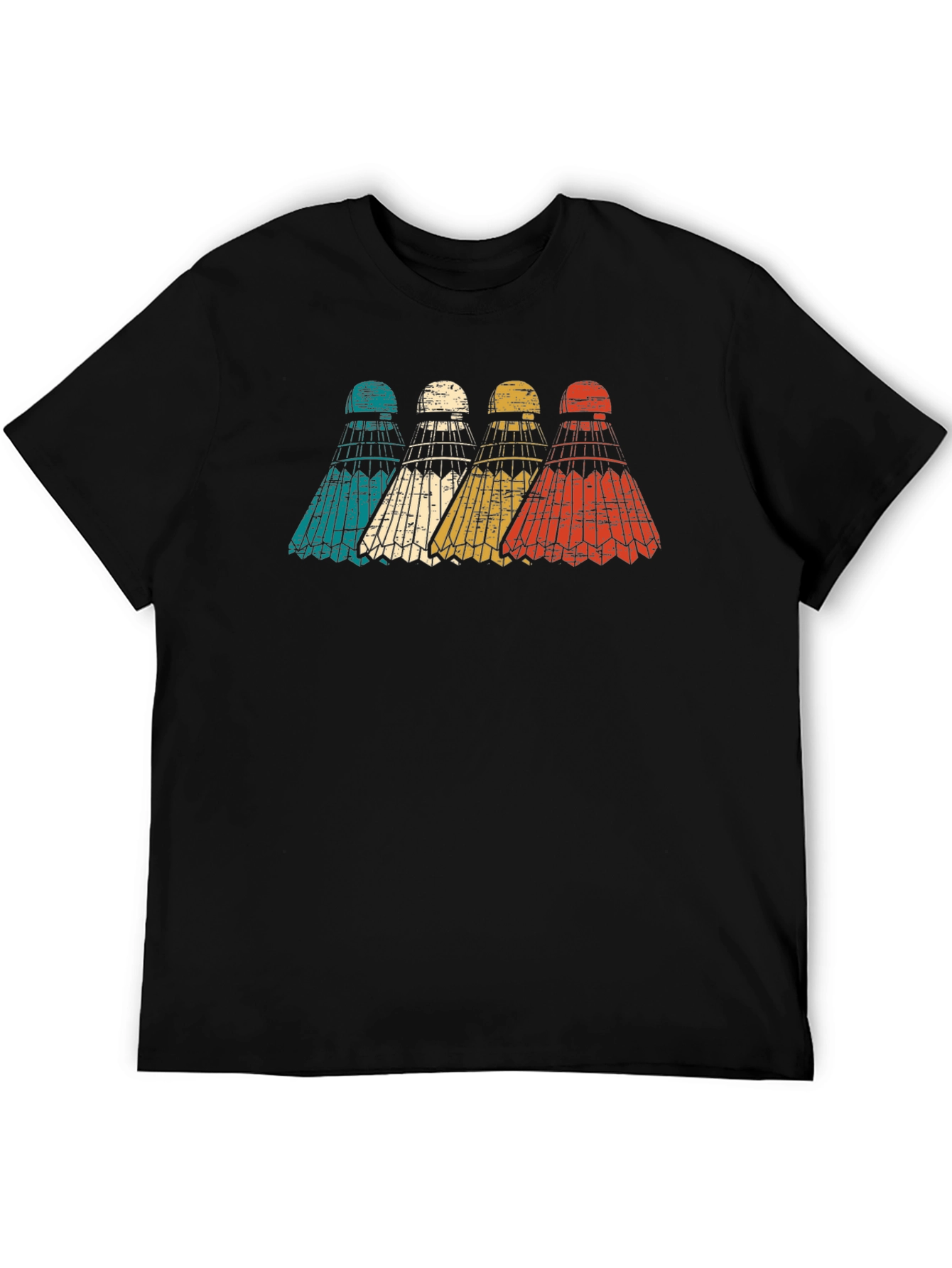 Retro Badminton Shuttlecock T-Shirt