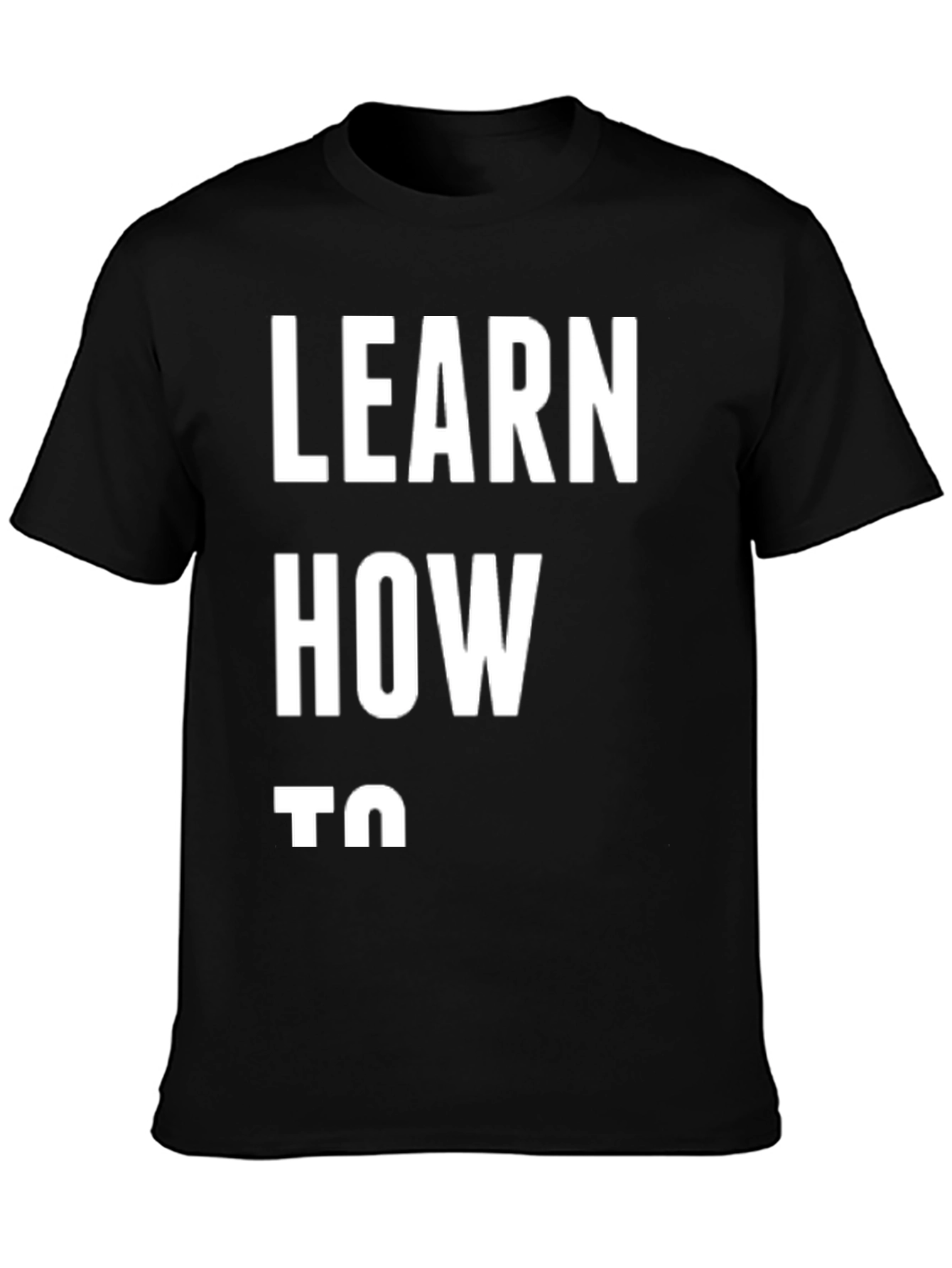 Learn How To Graphic Tee - Stylish and Versatile