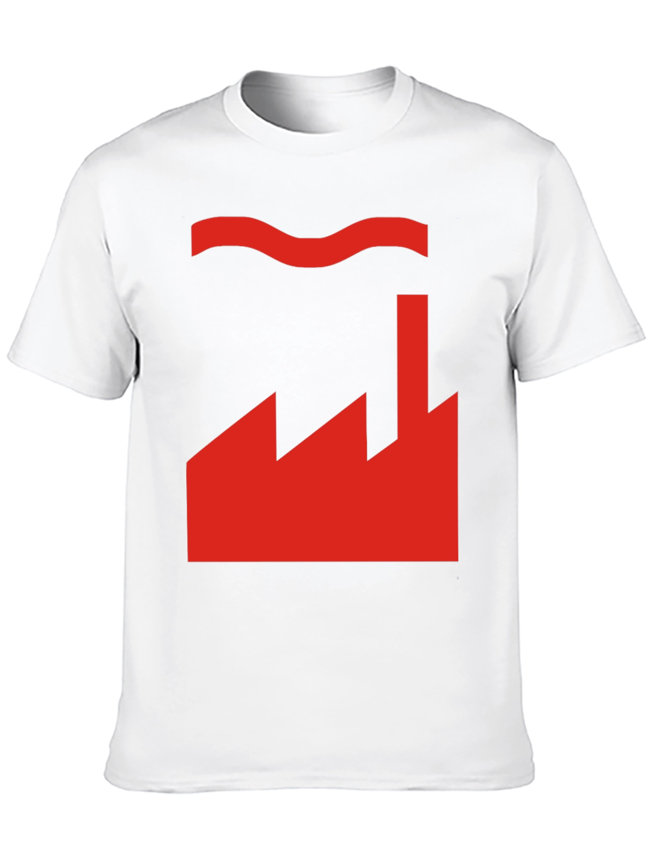 Factory Design Graphic T-Shirt - Black