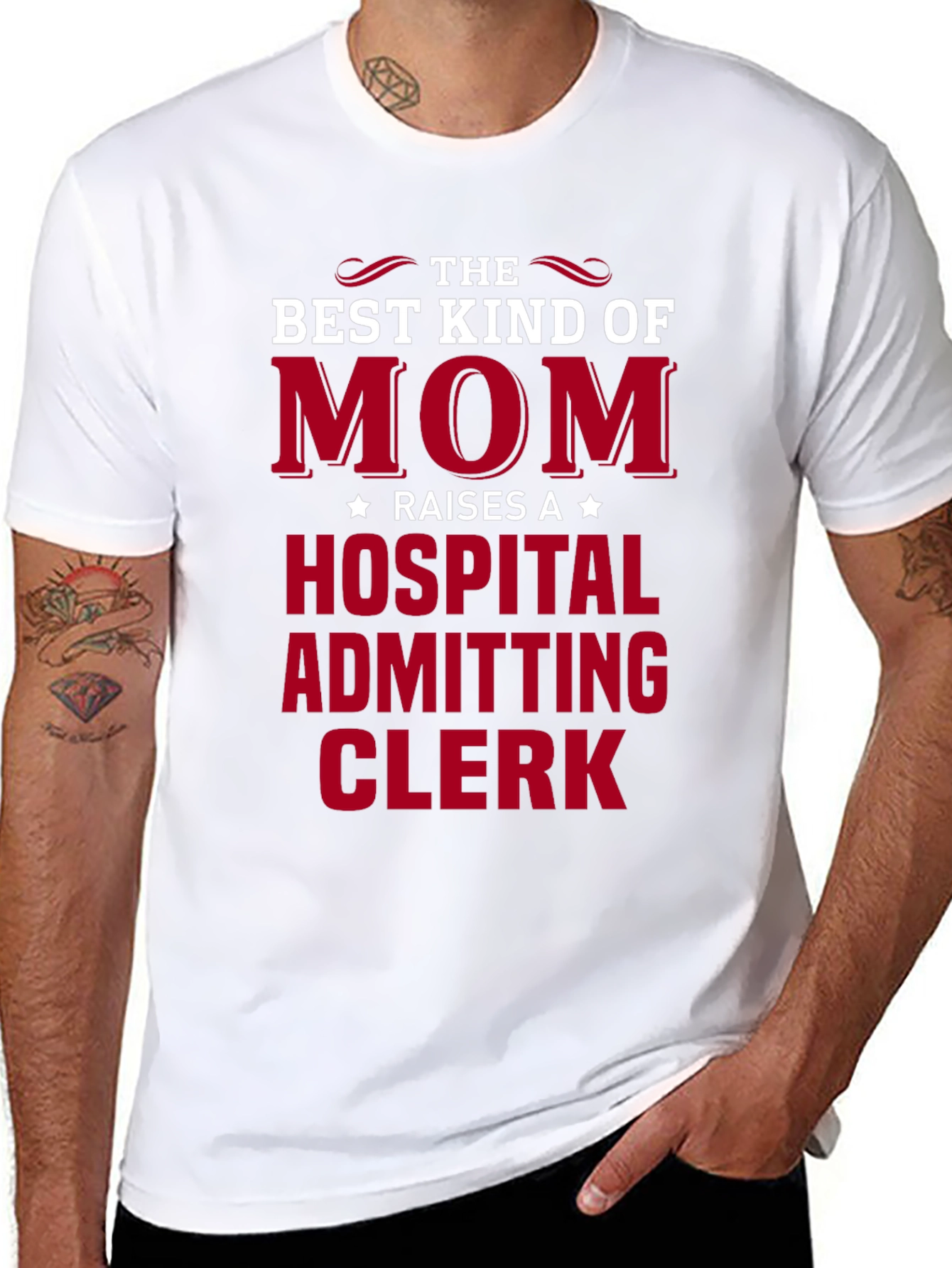 Best Kind of Mom Hospital Admitting Clerk T-Shirt