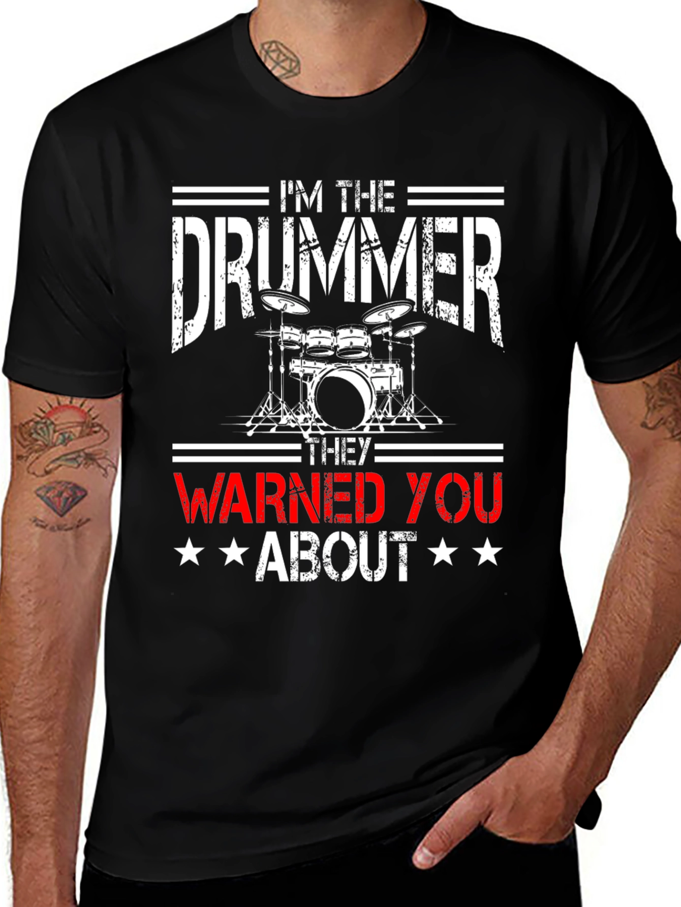 Im the Drummer T-Shirt - Music Lover Tee