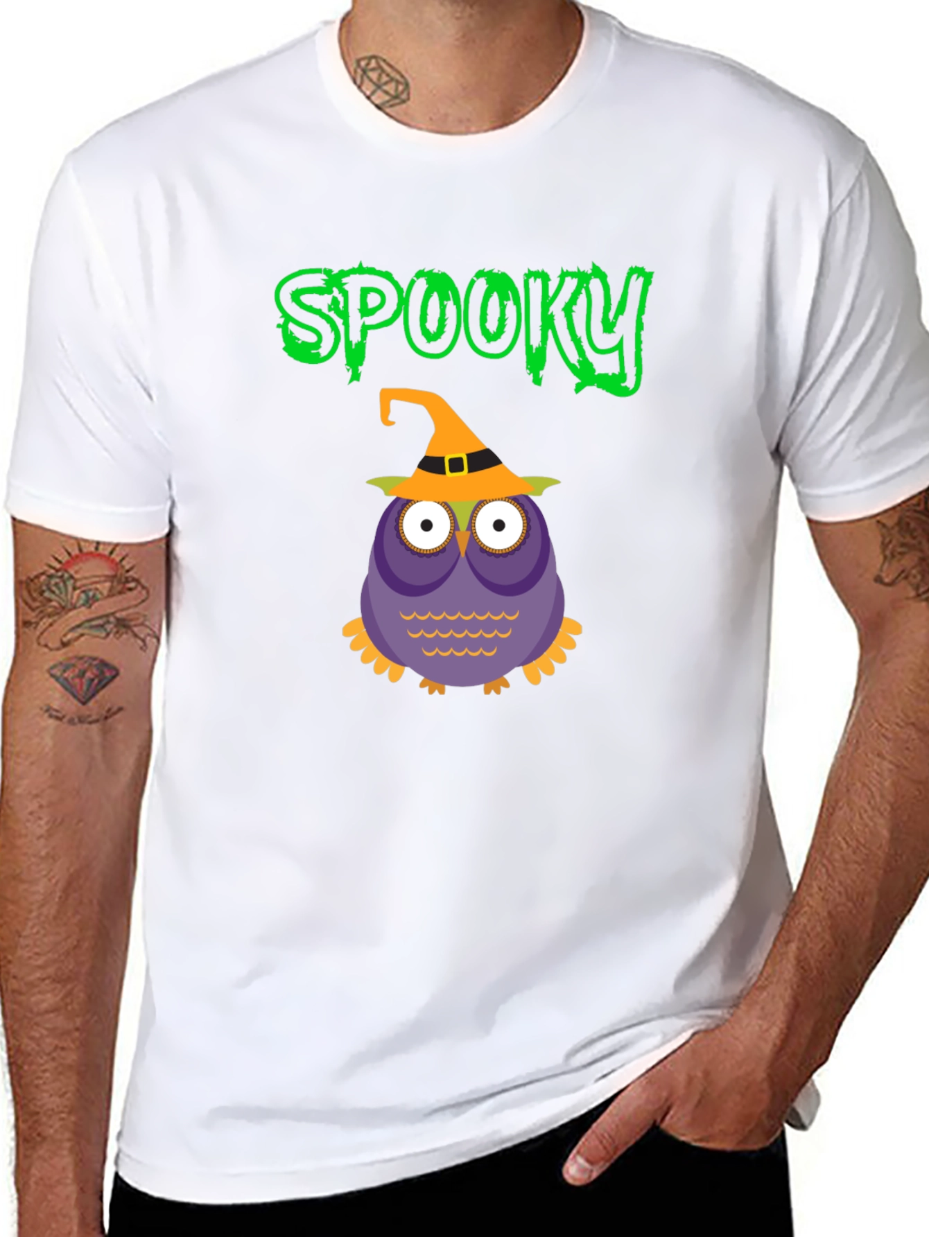 Spooky Owl Halloween T-Shirt