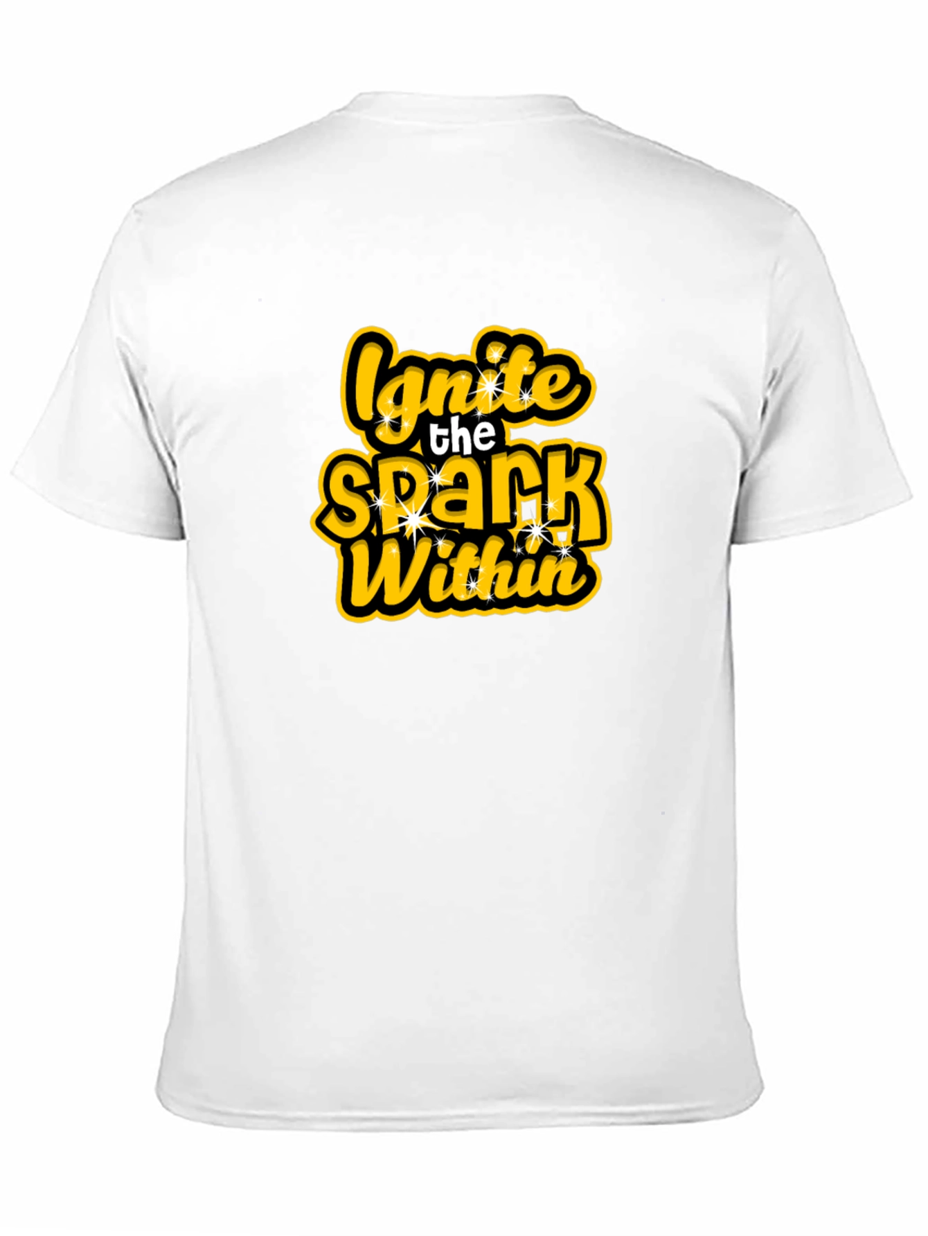 Ignite the Spark Within Black T-Shirt