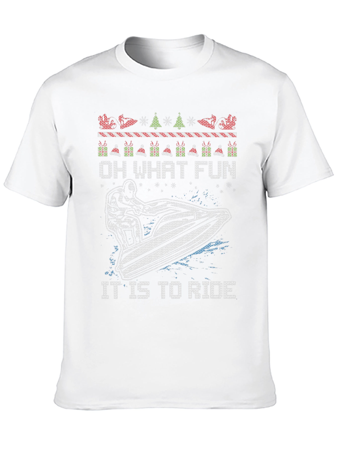 Fun Holiday Jetski Ride T-Shirt