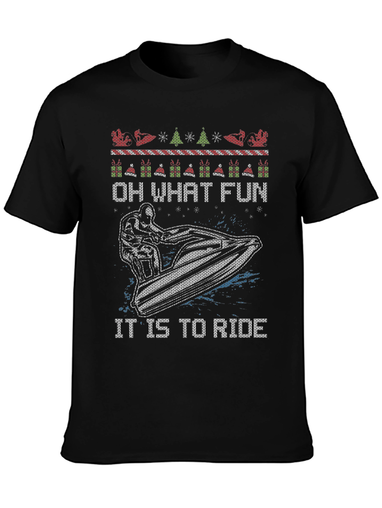 Fun Holiday Jetski Ride T-Shirt