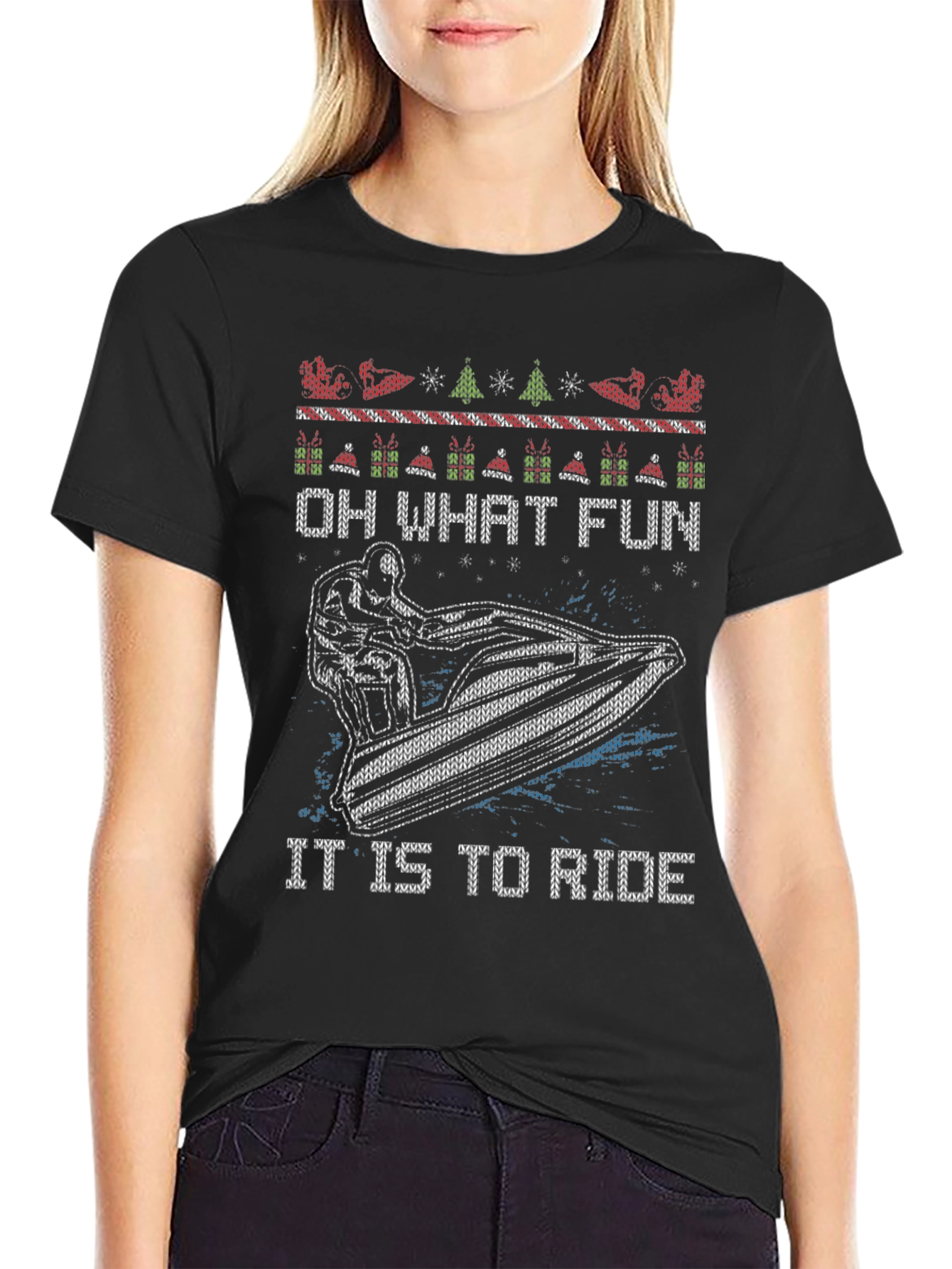 Fun Holiday Jetski Ride T-Shirt