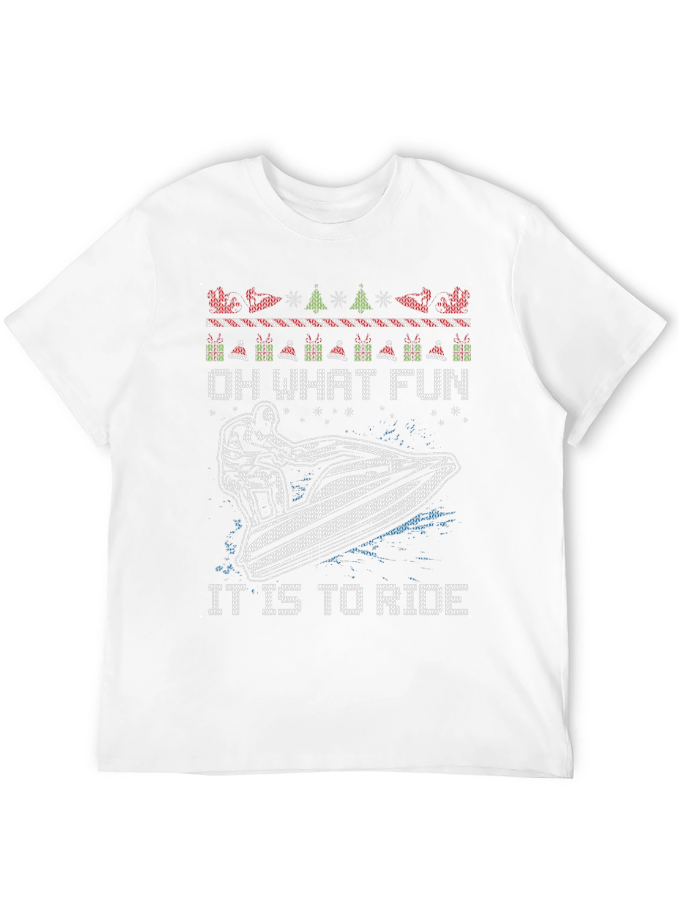 Fun Holiday Jetski Ride T-Shirt
