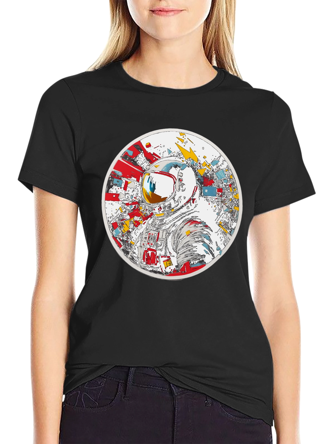 Astronaut Graphic Tee - Space Explorer Fashion