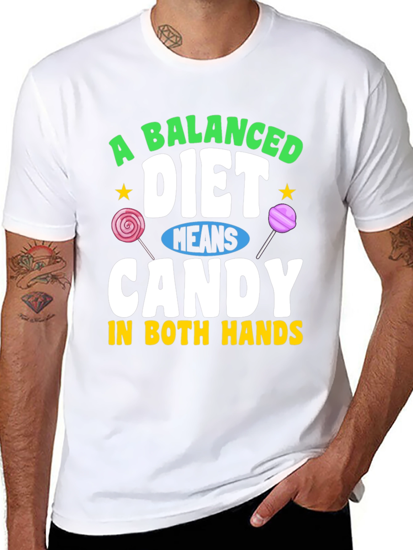 Funny Candy Diet T-Shirt
