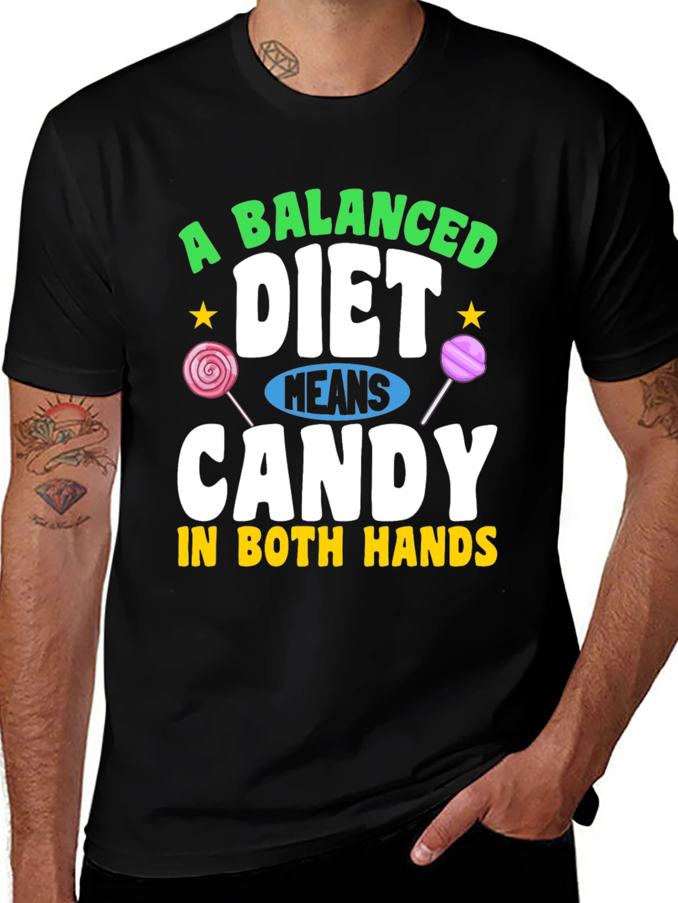 Funny Candy Diet T-Shirt
