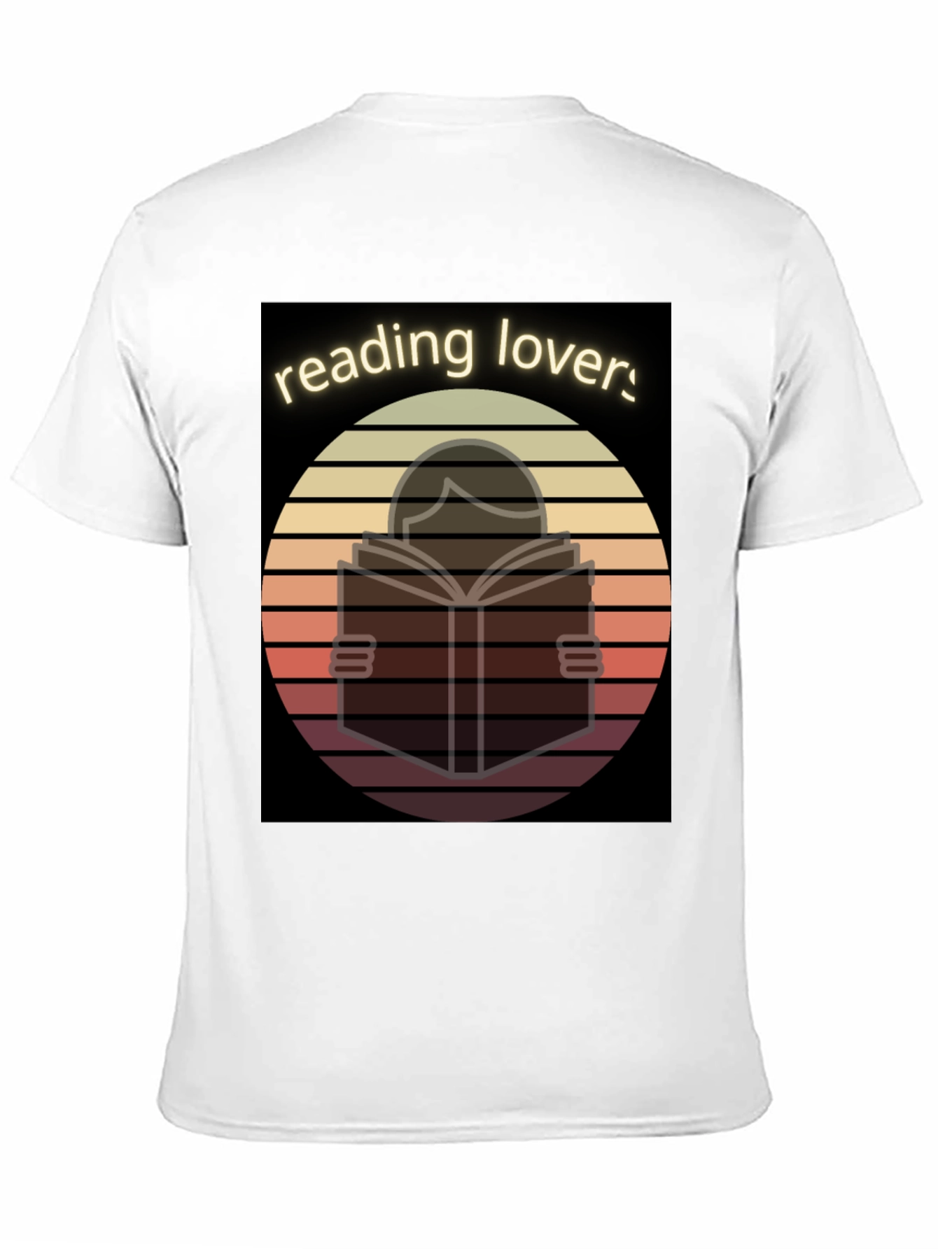 Reading Lovers T-Shirt - Bookworm Design